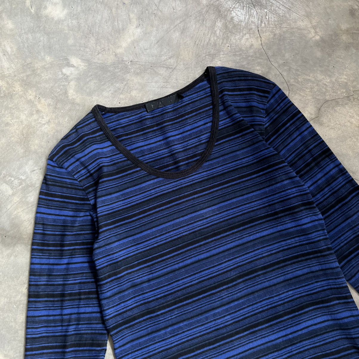 GOSTAR DE FUGA Fuga Stripe Vkei Style Long Sleeve Shirt Size US S / EU 44-46 / 1 - 2 Thumbnail