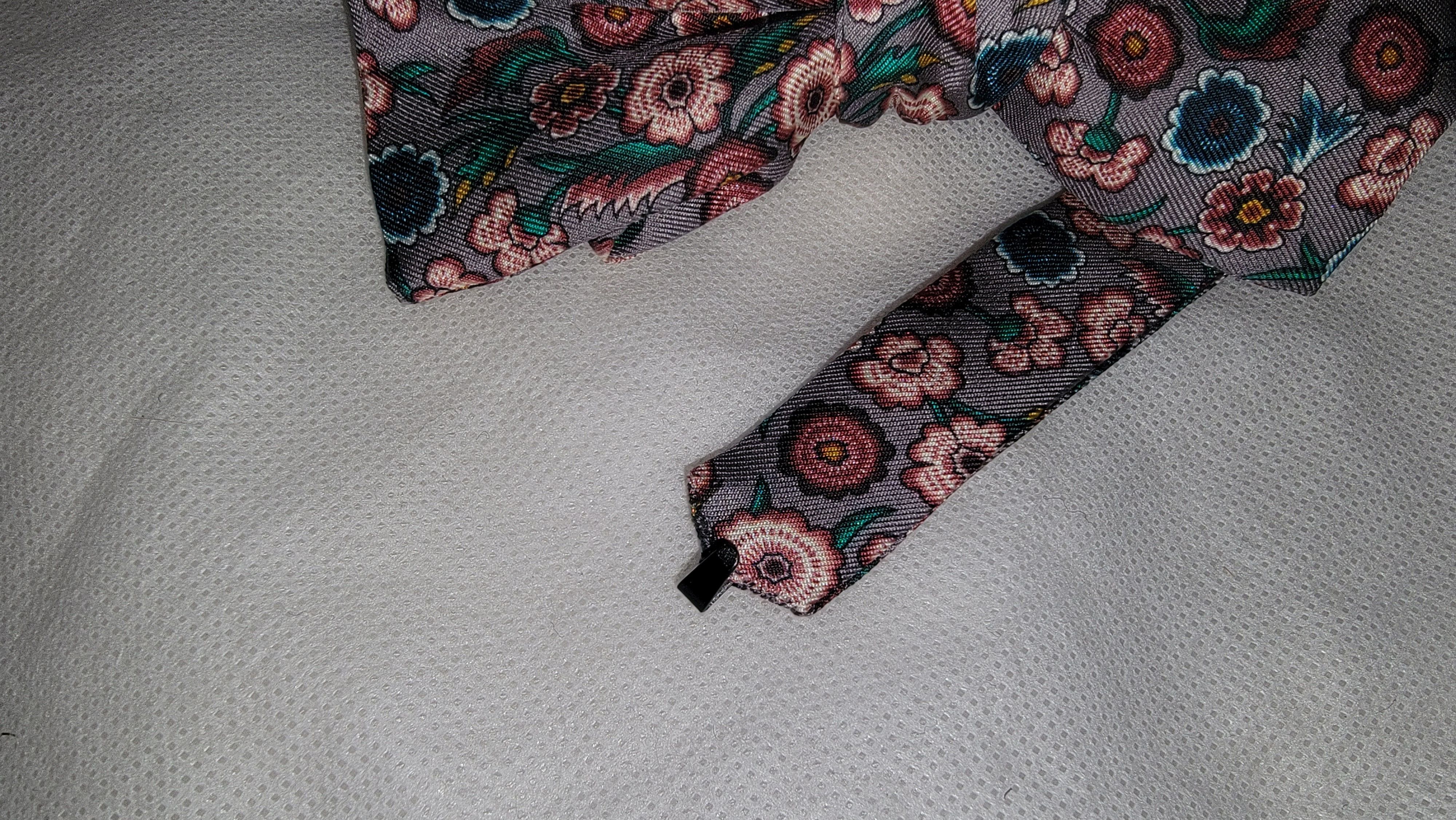 Gucci Gucci floral silk bow tie Size ONE SIZE - 2 Thumbnail