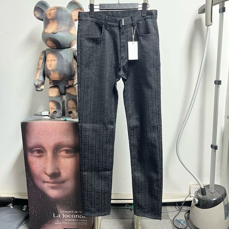 Givenchy Givenchy All-over Printed Long Pants M0312 2506-Nextarrow Size US 30 / EU 46 - 1 Thumbnail