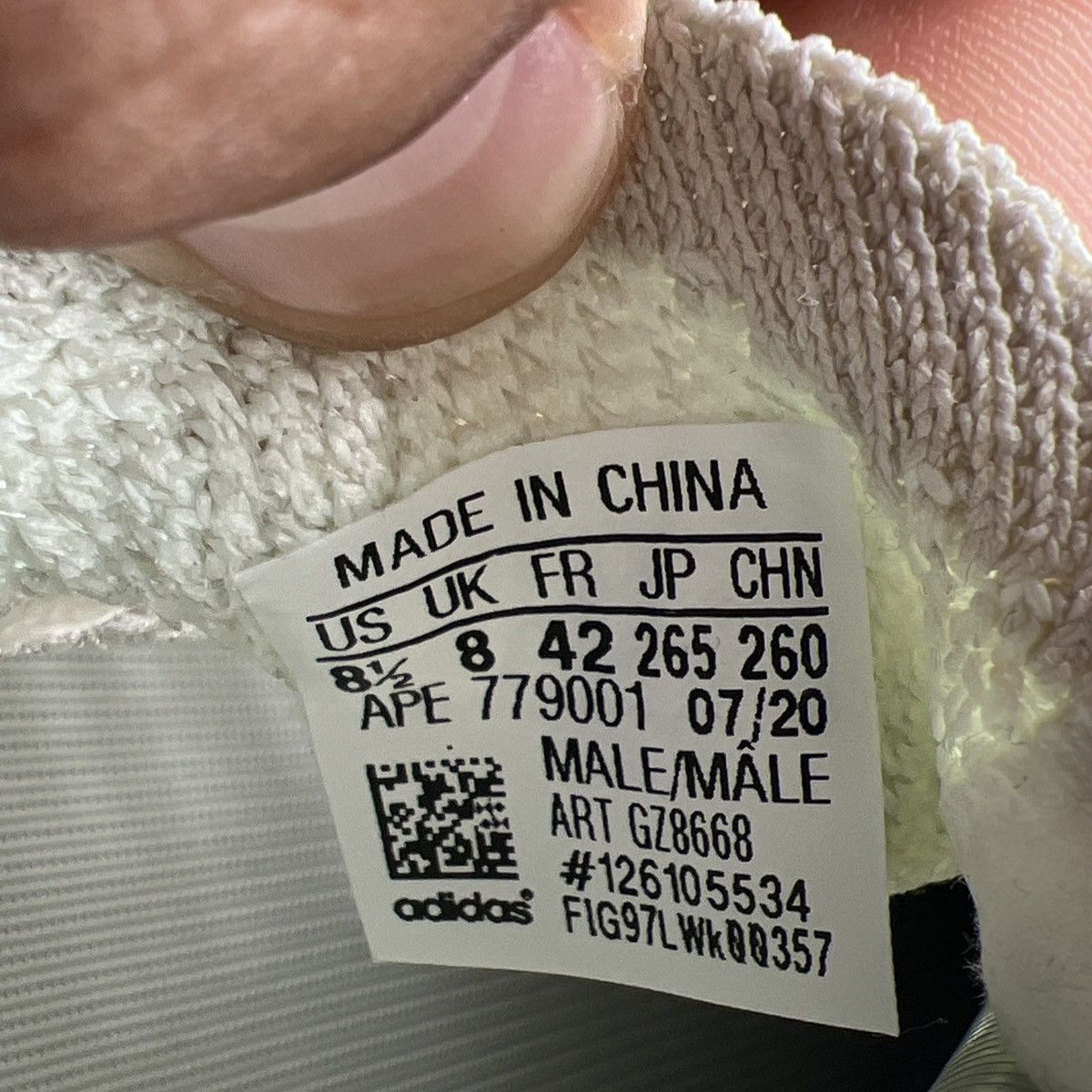 Adidas Yeezy boost 380 calcite glow Size US 8.5 / EU 41-42 - 8 Thumbnail