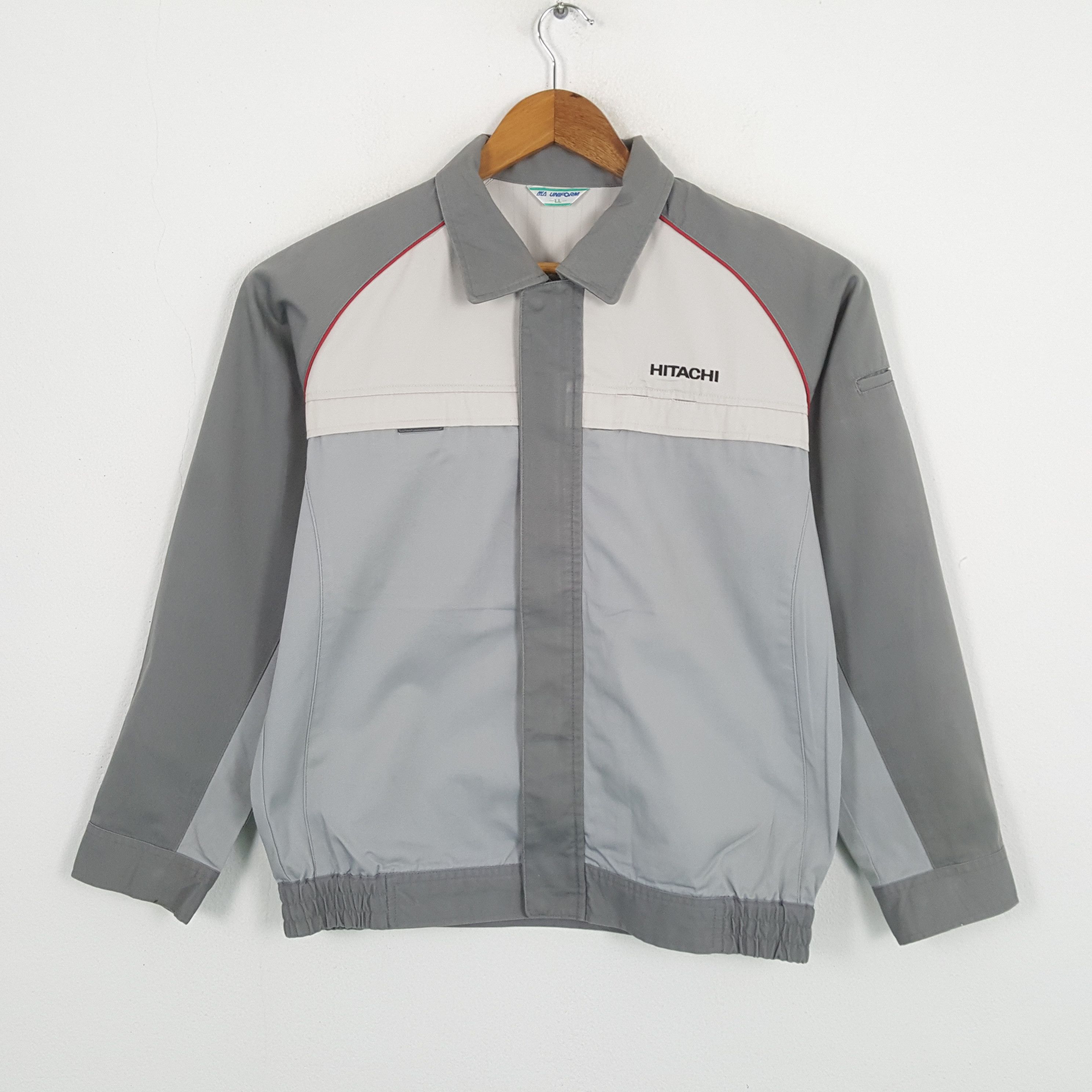 Japanese Brand Vintage Workers Vintage HITACHI Japanese Electronic Company Staff Jacket Grailed