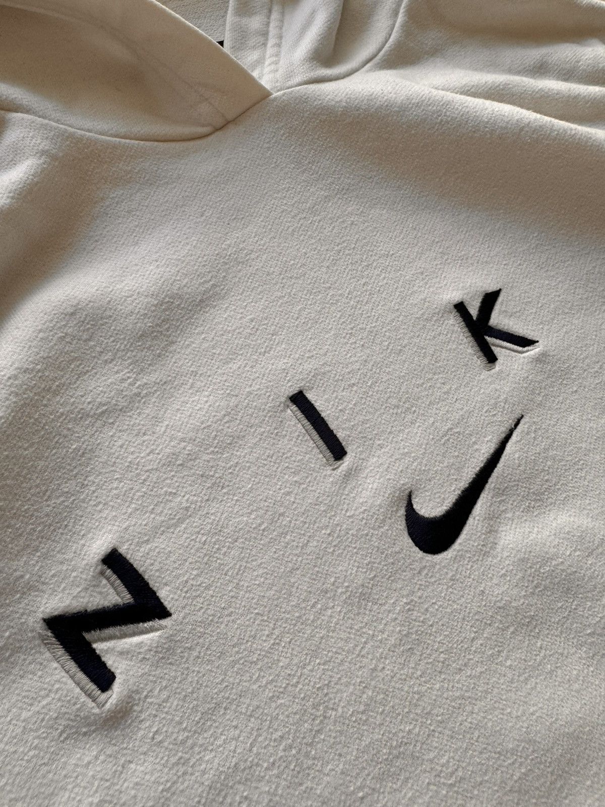 Nike × Vintage NIKE VINTAGE CENTER LOGO OVERSIZE BOXY HOODIE Size US L / EU 52-54 / 3 - 5 Thumbnail