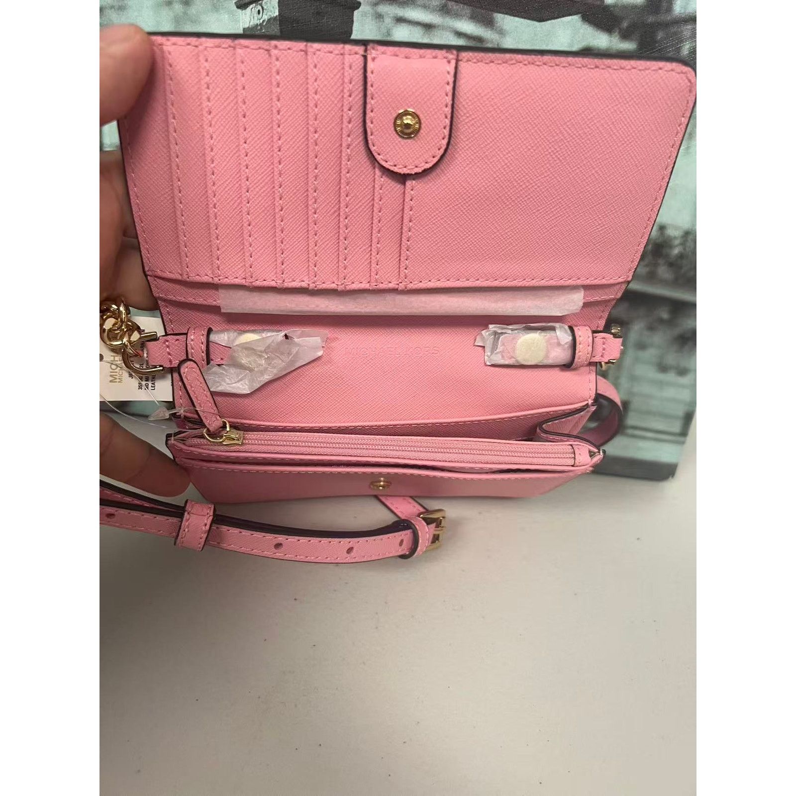 Michael Kors Michael Kors 35S0GTVC2L Jet Set Travel Women's Crossbody Bag Size ONE SIZE - 7 Thumbnail