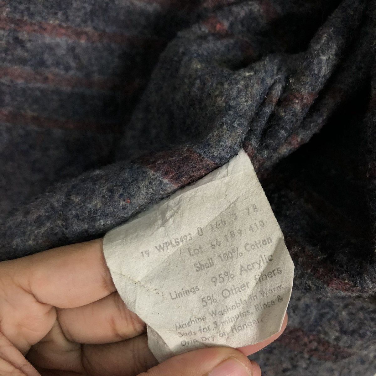 Vintage 🔥VINTAGE 50’s DENIM JACKET DEE CEE USA MADE BLANKET TALON Size US M / EU 48-50 / 2 - 23 Thumbnail