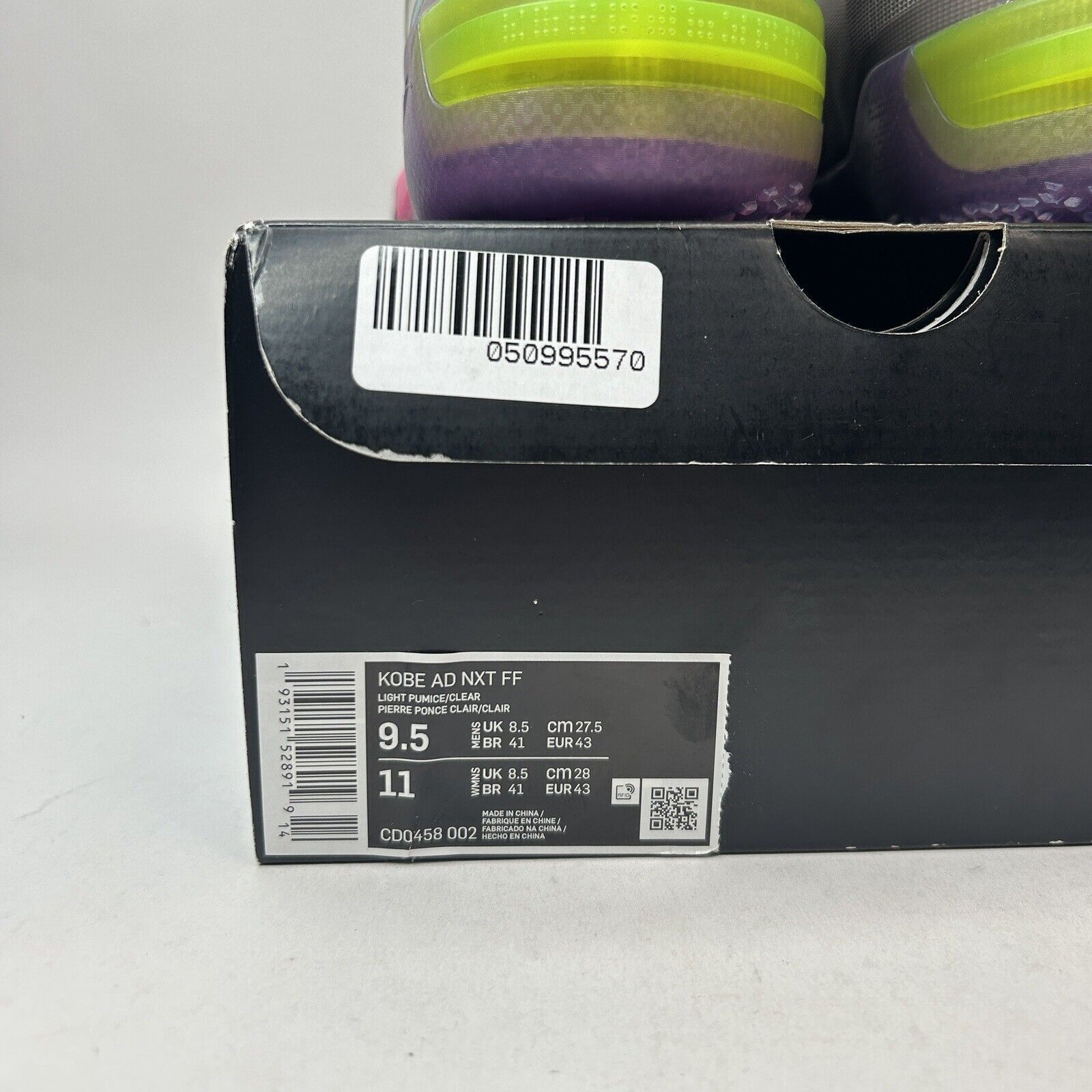 Nike Nike Kobe AD NXT FF FastFit “Pumice Queen Grey Black” 2023 Size US 9.5 / EU 42-43 - 5 Thumbnail