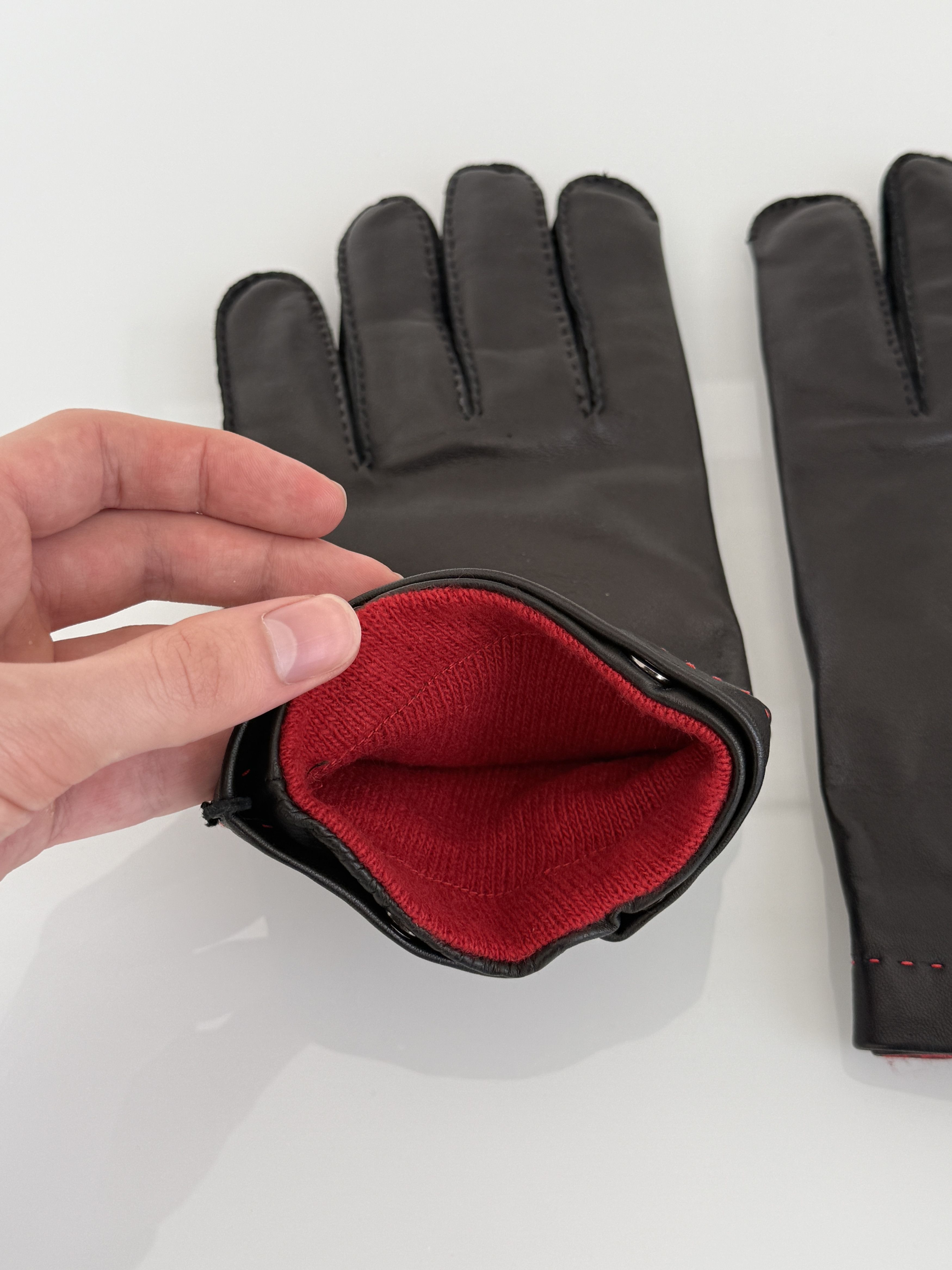 Mr P. Leather Gloves Size ONE SIZE - 6 Thumbnail