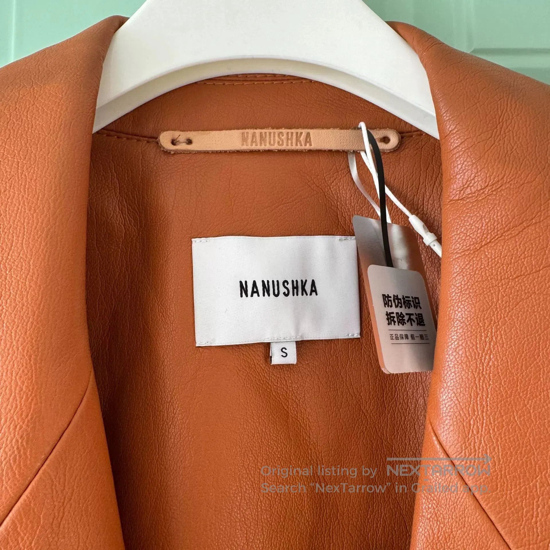 Nanushka Nanushka Brown Coat Size S. Size S / US 4 / IT 40 - 6 Thumbnail