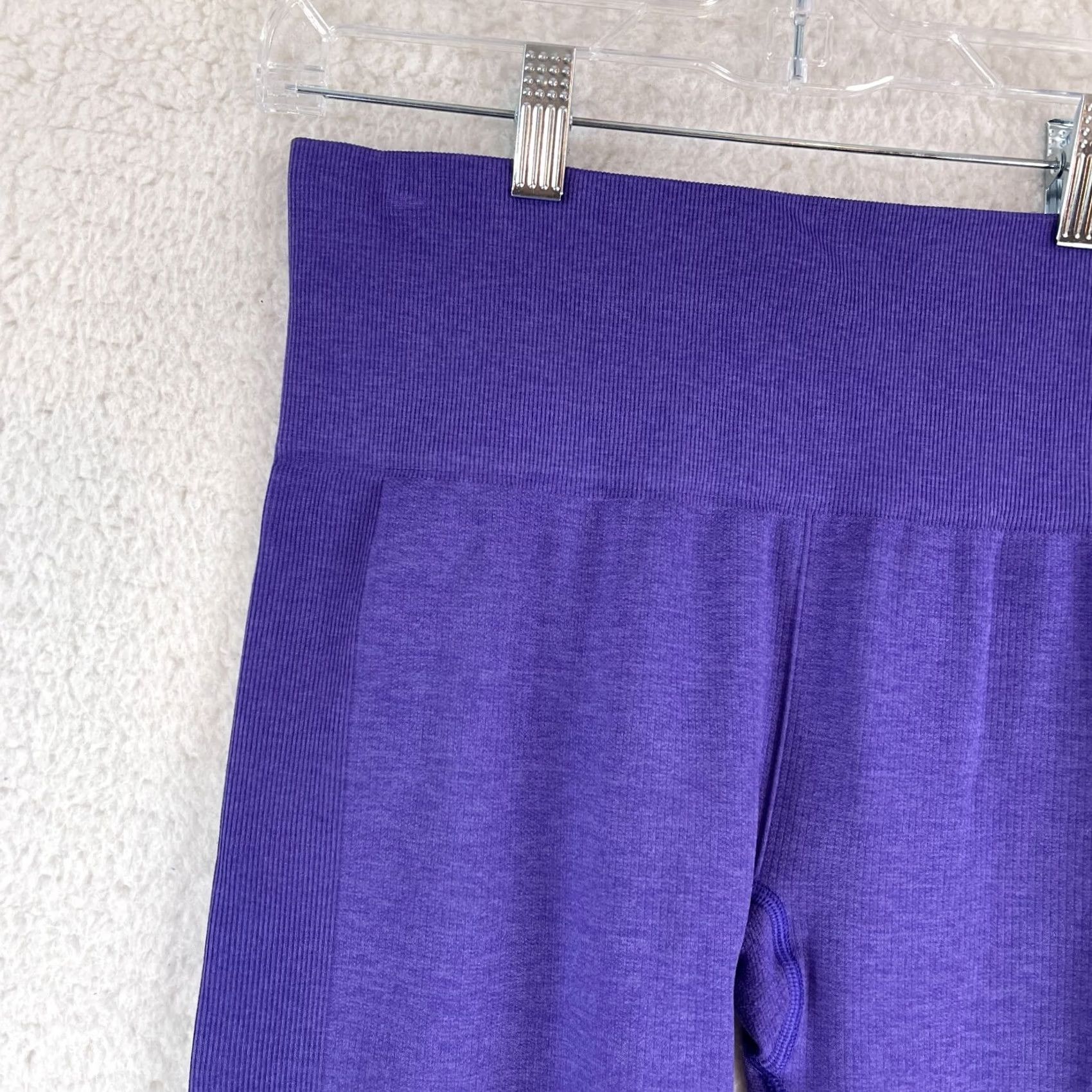 Lululemon Lululemon Seamless Street Crop Leggings Womens Size 8 Purple Athletic Yoga Gym Size 30" / US 8 / IT 44 - 3 Thumbnail