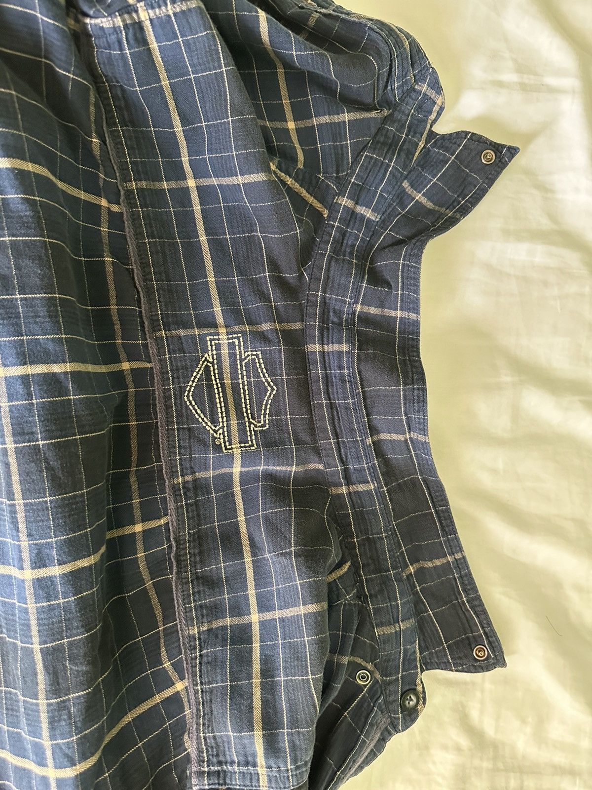 Harley Davidson Harley Davidson plaid long sleeve shirt Size US L / EU 52-54 / 3 - 3 Thumbnail