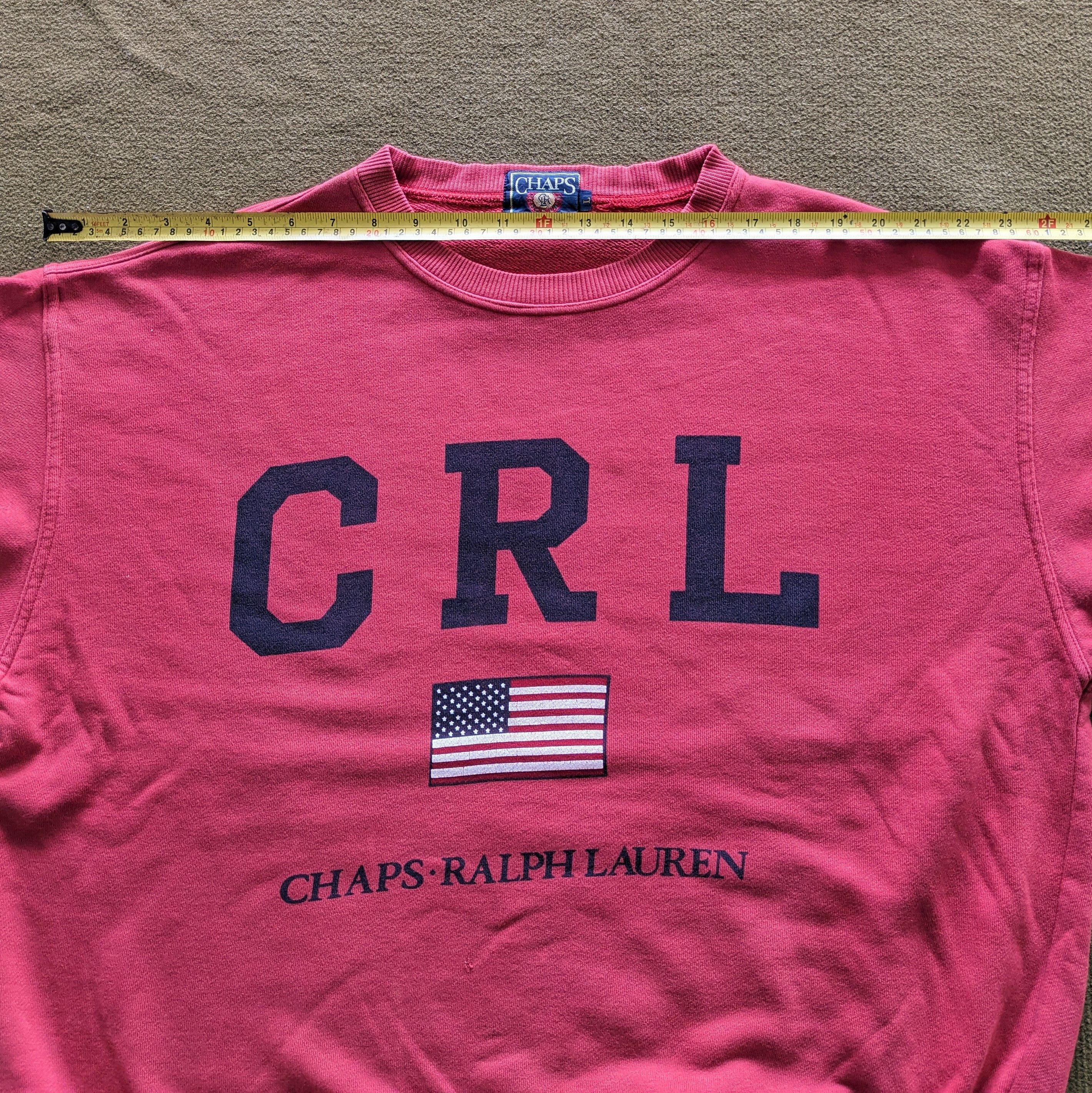 Ralph Lauren Vintage CRL CHAPS RALPH LAUREN Sweatshirt Size US XXL / EU 58 / 5 - 5 Thumbnail