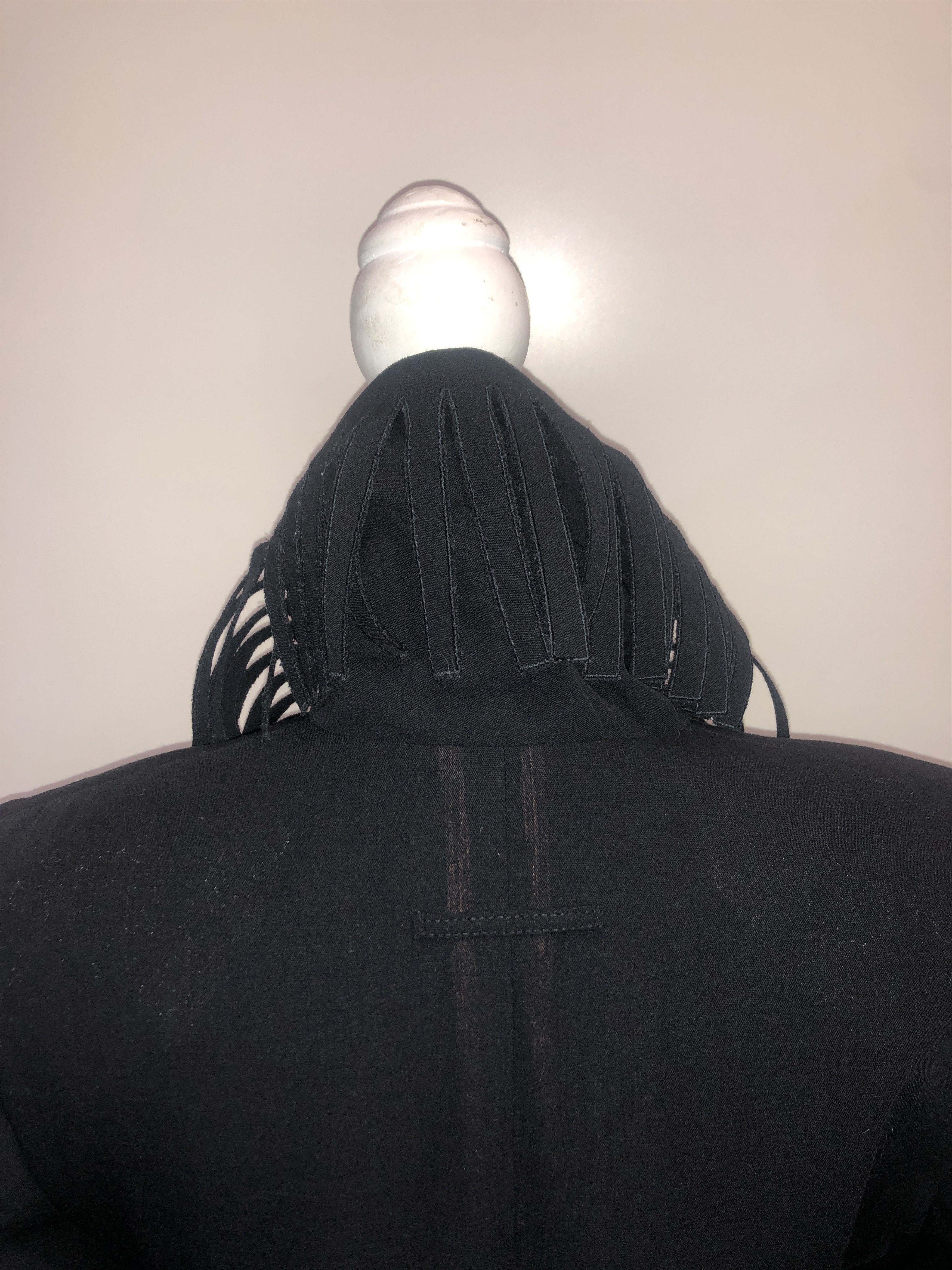 Jean Paul Gaultier 1989 Tassels Collar Shaped Jacket Size M / US 6-8 / IT 42-44 - 14 Thumbnail