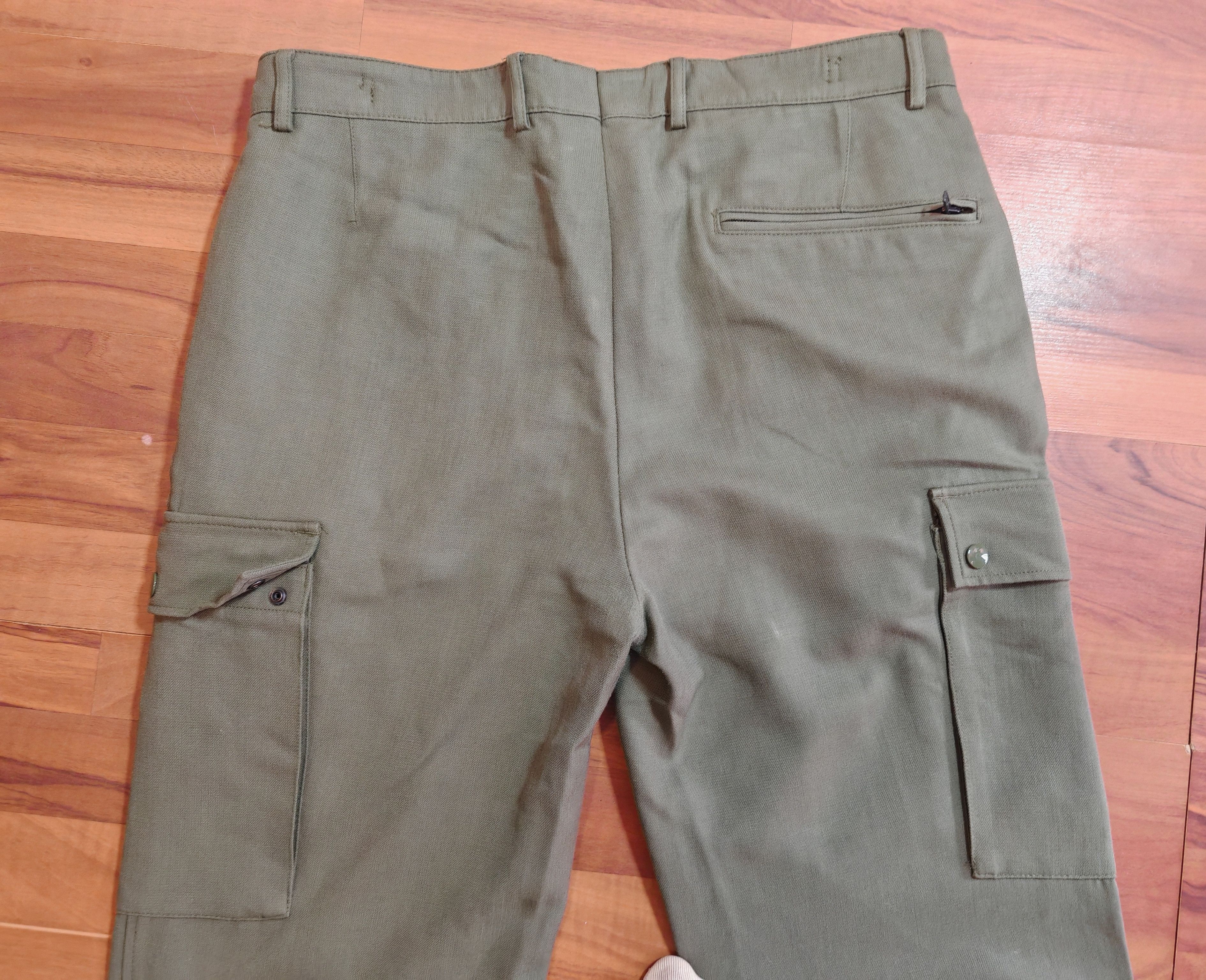 Other Vintage WISPO German Military Heavyweight Wool Field Pants Size US 36 / EU 52 - 7 Thumbnail