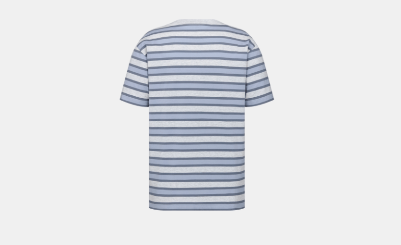 o1w1db10525 493J65 Relaxed-Fit T-Shirt in Gray