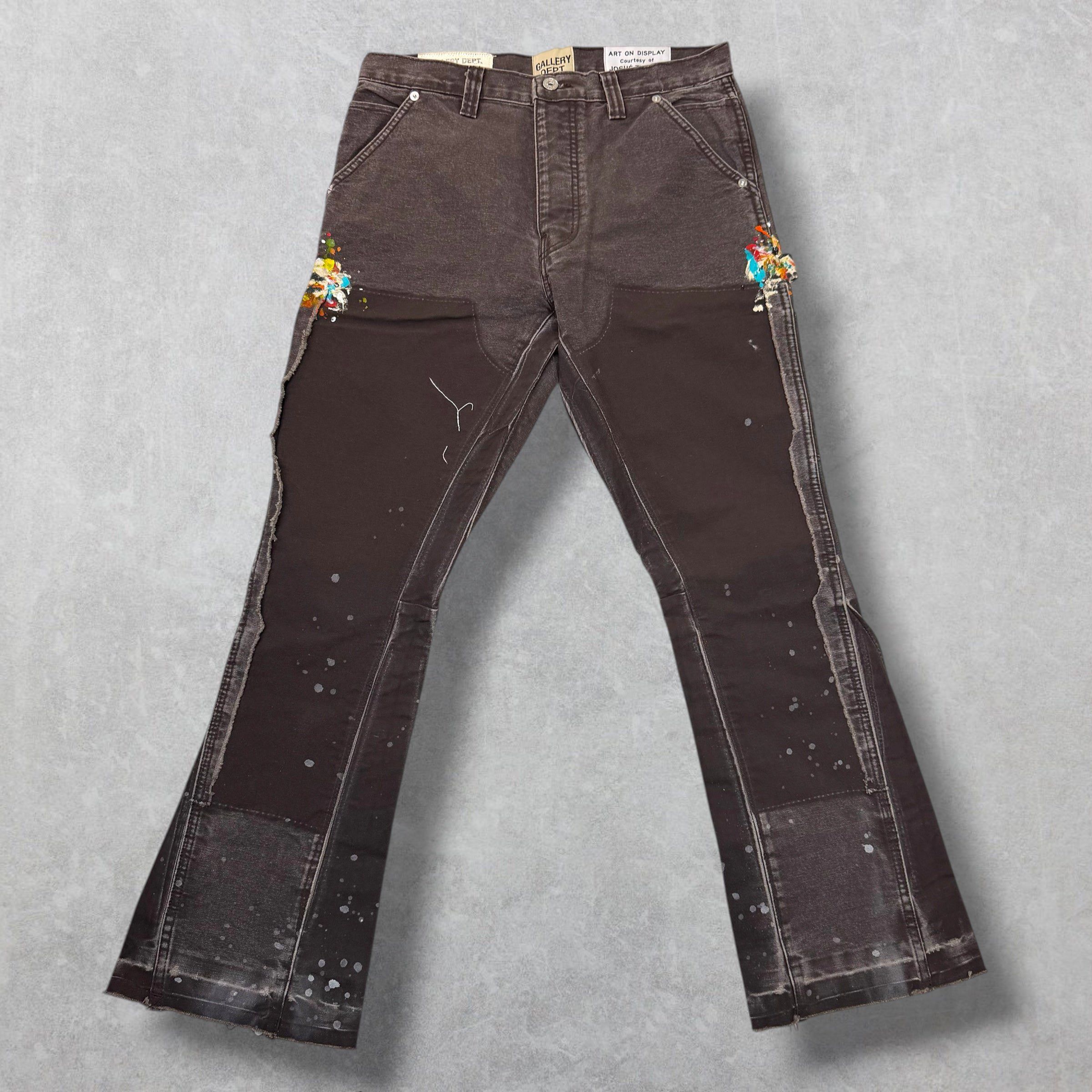 Gallery Dept. Gallery Dept. Paint Dark Brown Flared Carpenters 30 Size US 30 / EU 46 - 1 Thumbnail