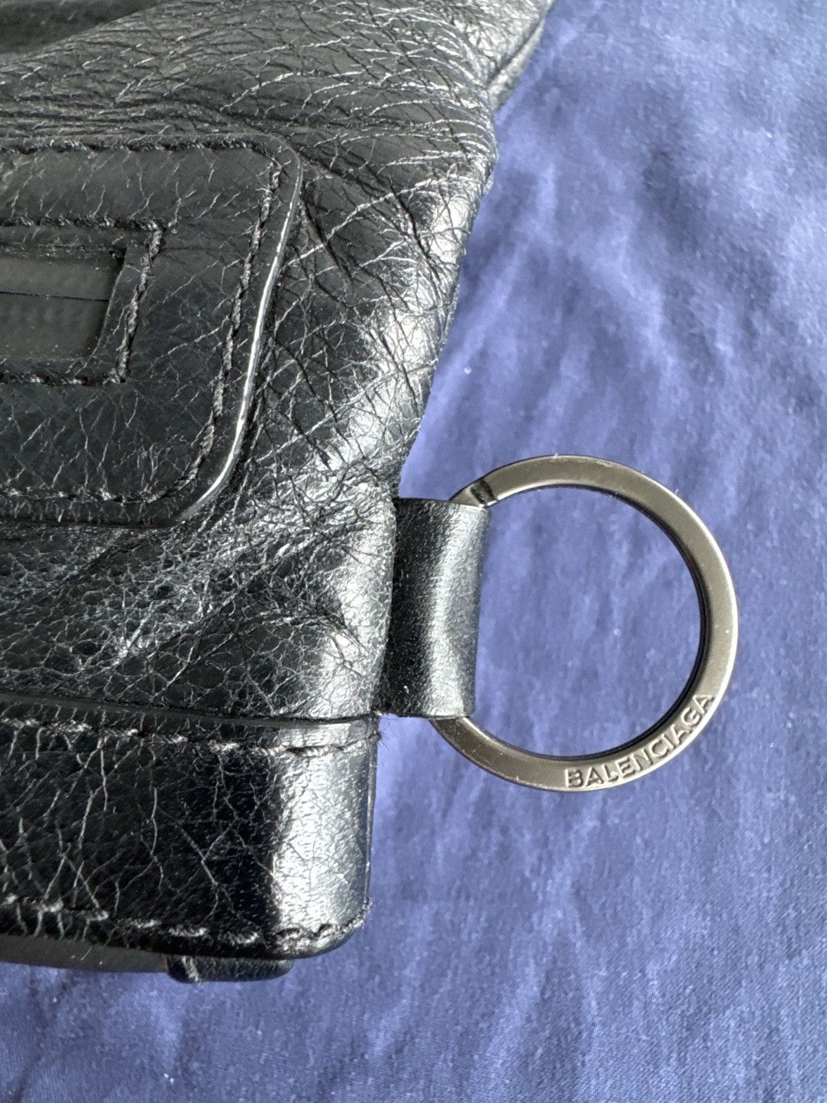 Balenciaga Leather Clutch