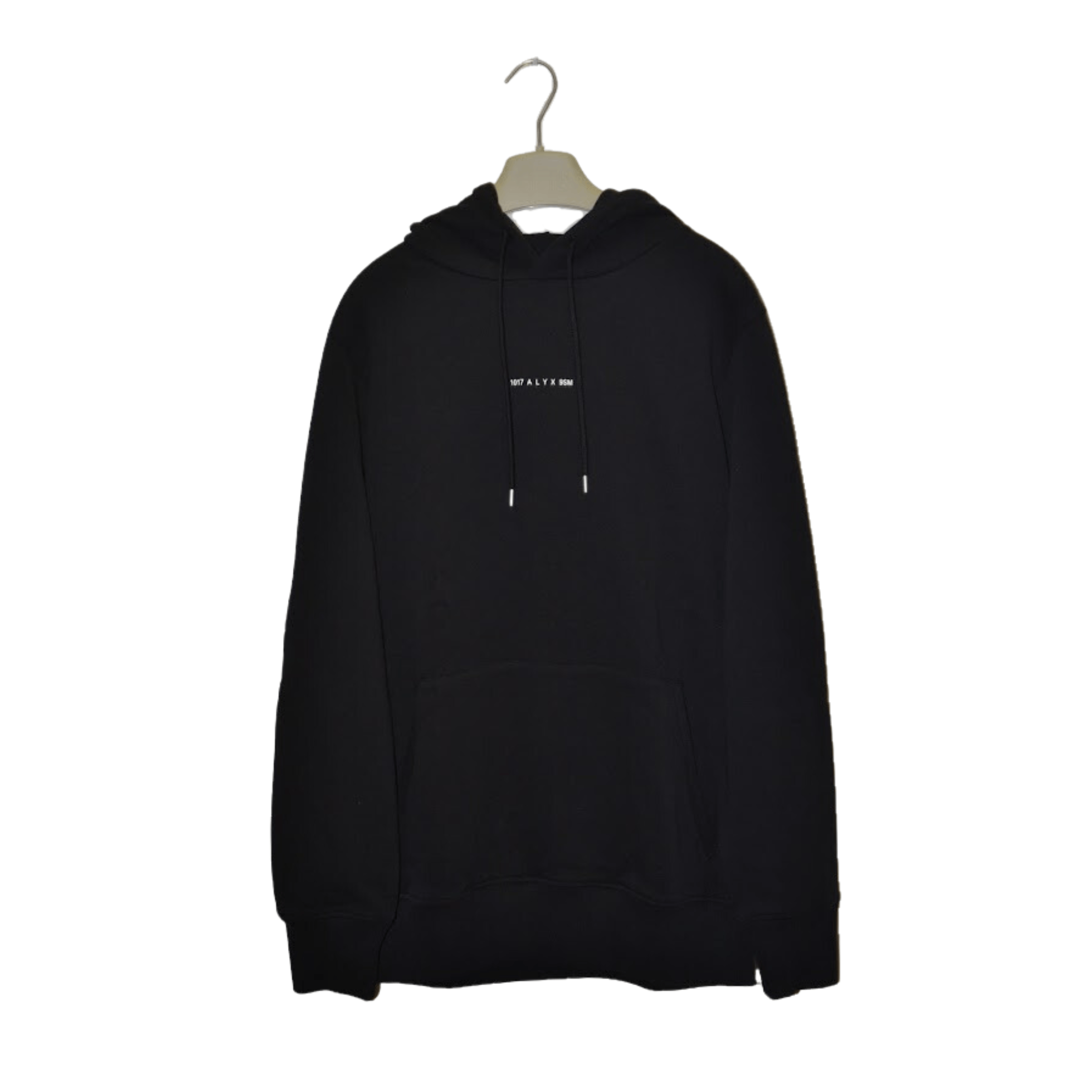 image of 1017 Alyx 9Sm Visual Popover Hoodie in Black, Men's (Size Medium)