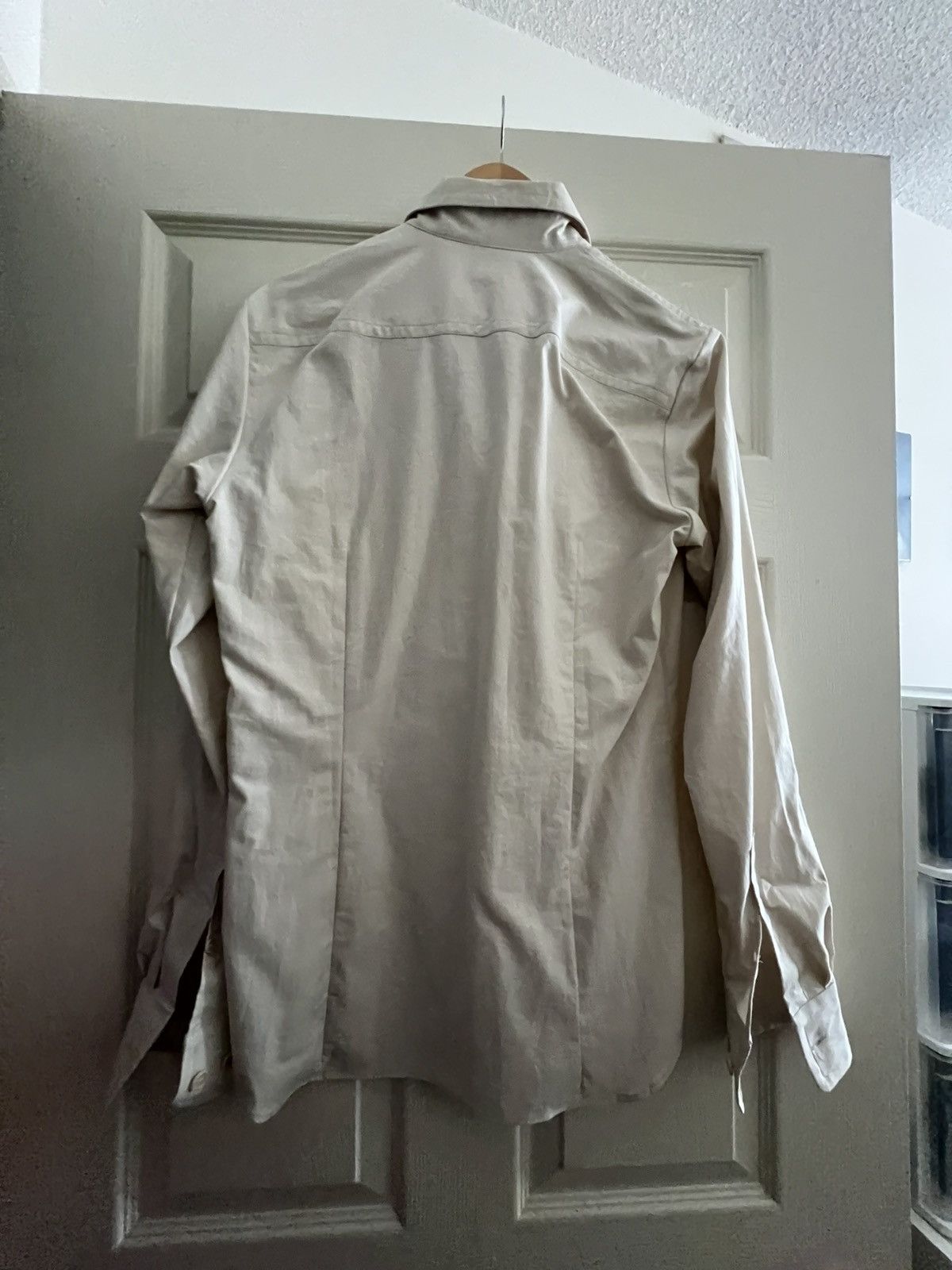 Dries Van Noten Cream Dries Van Noten Shirt Size US S / EU 44-46 / 1 - 4 Thumbnail