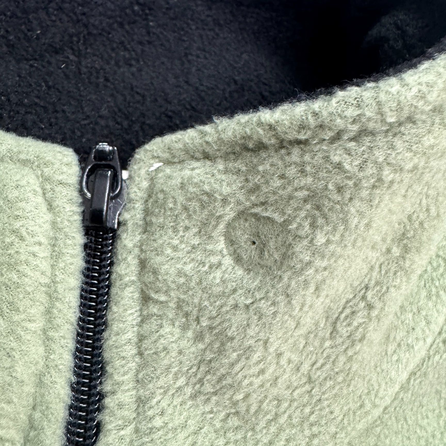 Vintage Dressbarn Embroidered Fleece Jacket Womens 2X Plus Green Full Zip Outdoor Size XXL / US 16-18 / IT 52-54 - 4 Thumbnail