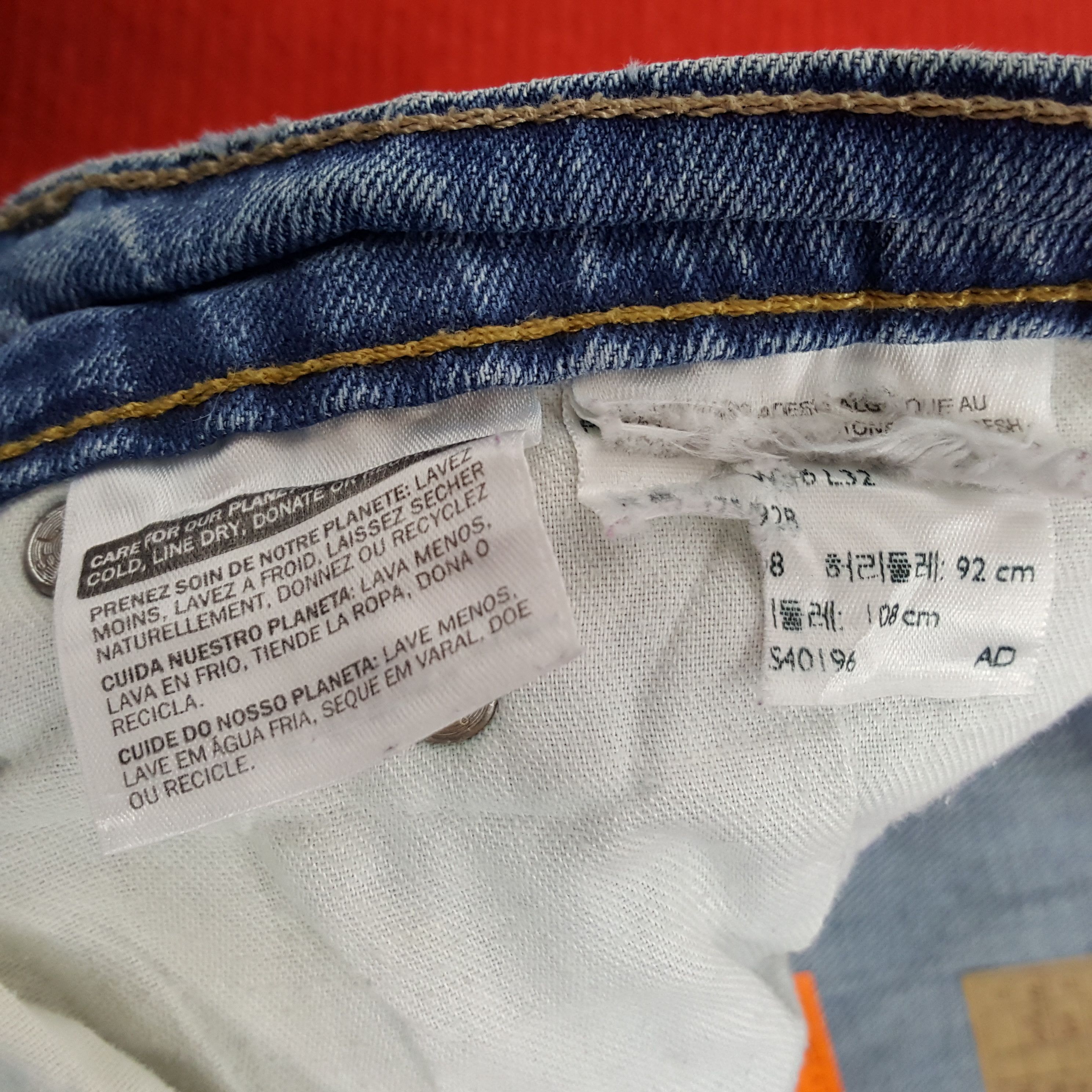 Levi's × Vintage Levis Distressed Jeans Streetwear Style Size US 36 / EU 52 - 15 Thumbnail