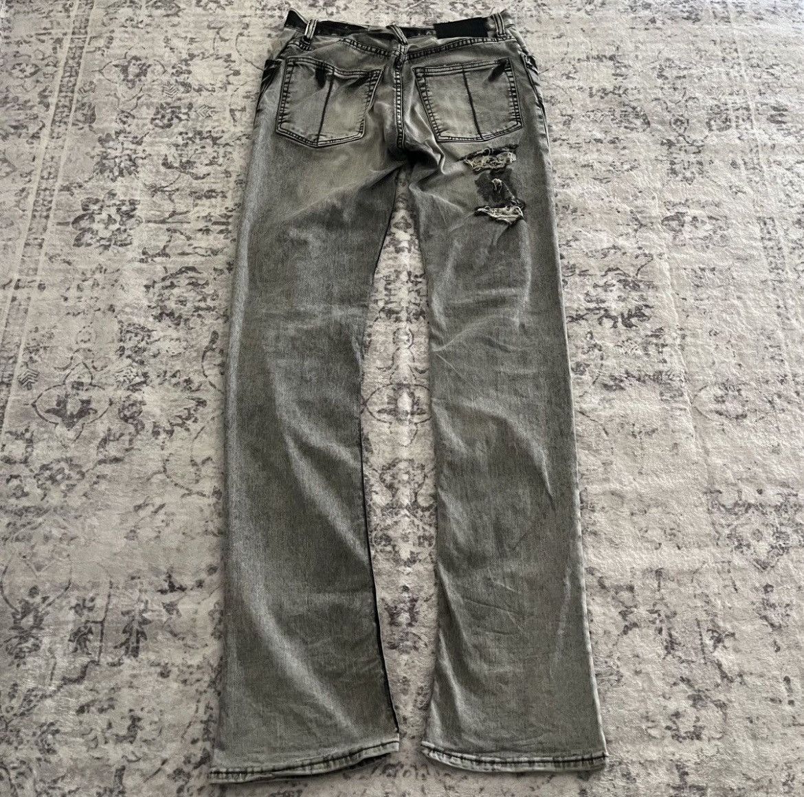Purple Brand P001 Slim Fit Jeans in Black Wash