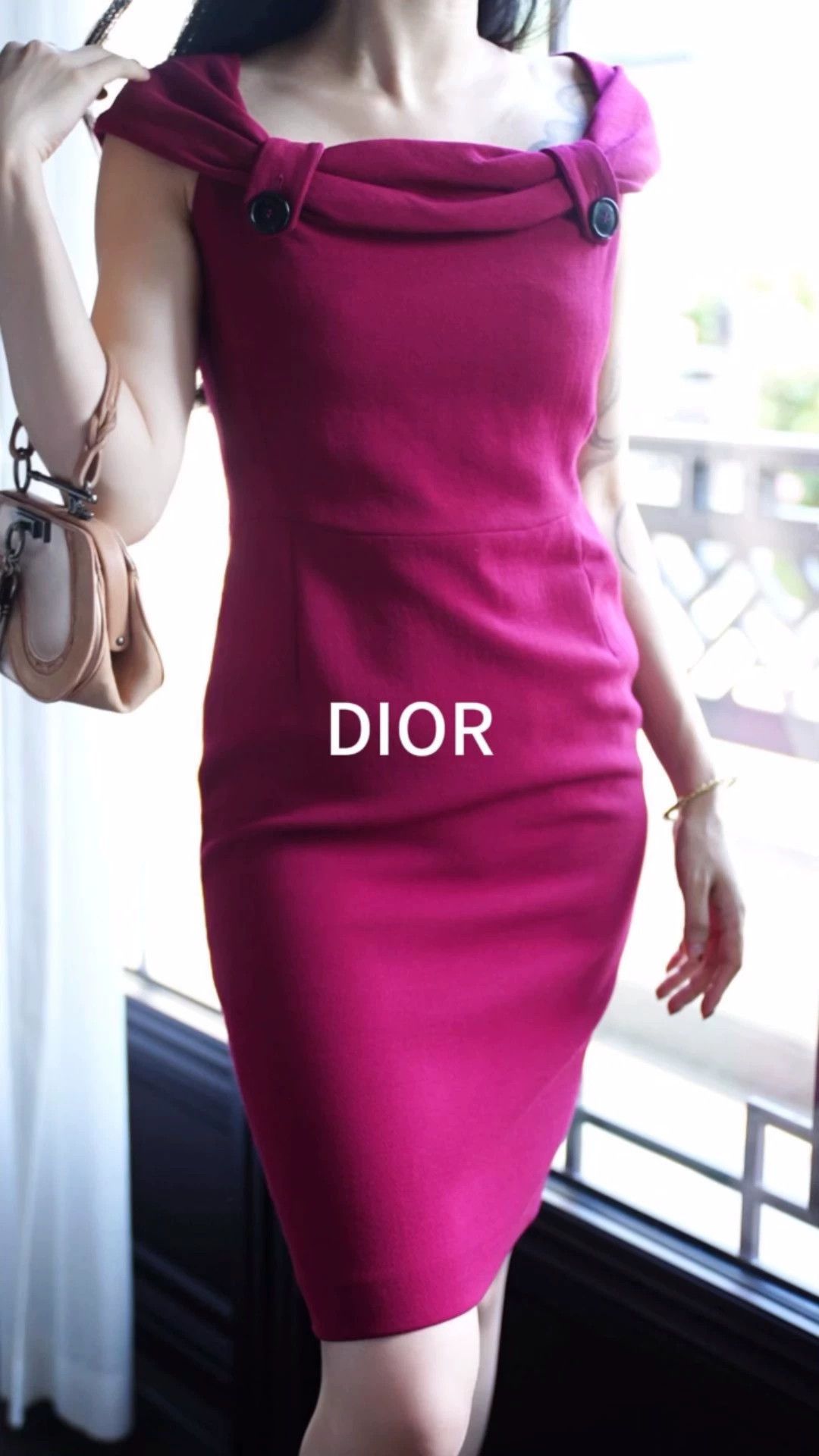 dior bodycon dress 2004 Christian Dior by Galliano Navy Sheer-Sleeves Bustier Dress