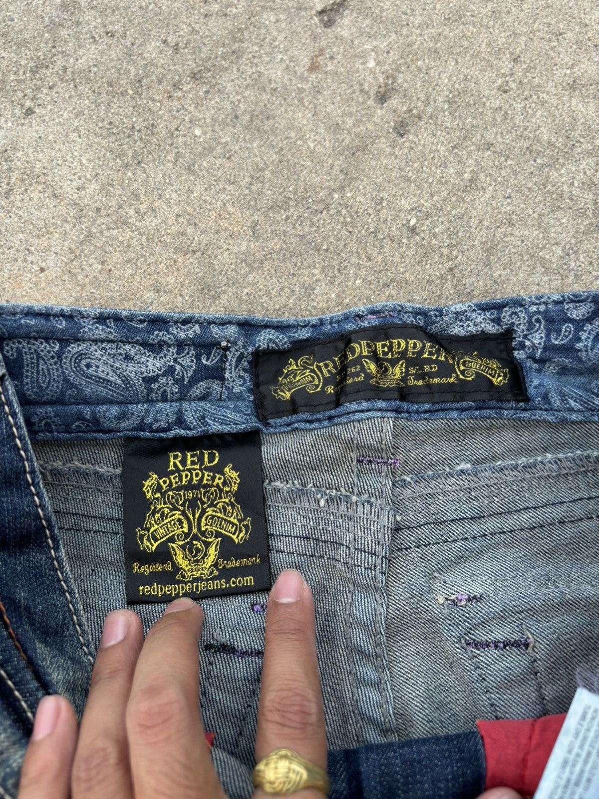 If Six Was Nine REDPEPPER JEANS FLARED BOOTCUT Size 29" - 10 Thumbnail
