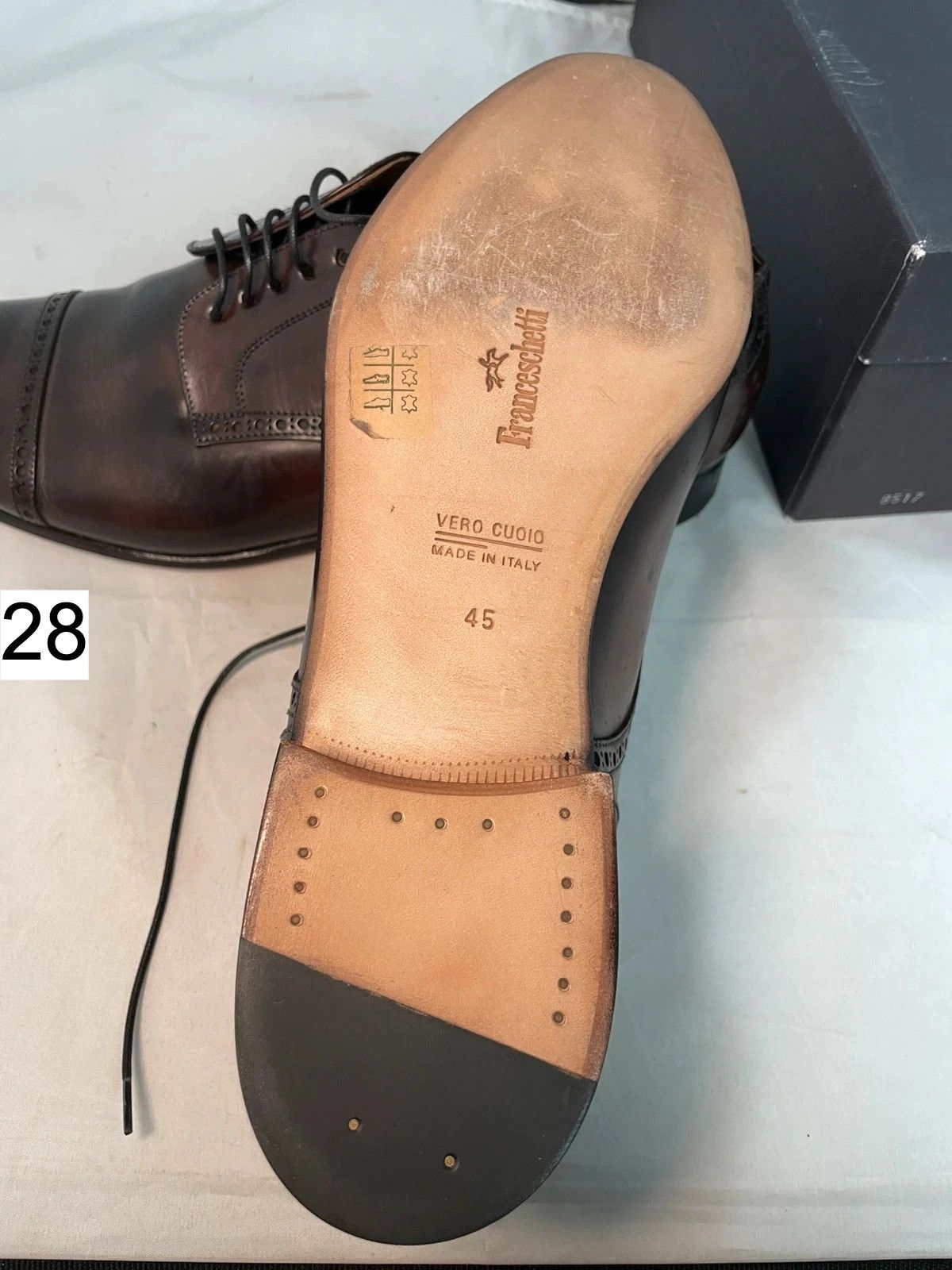 Franceschetti Franceschetti Formal Dark Brown Shoes Size US 12 / EU 45 - 4 Thumbnail