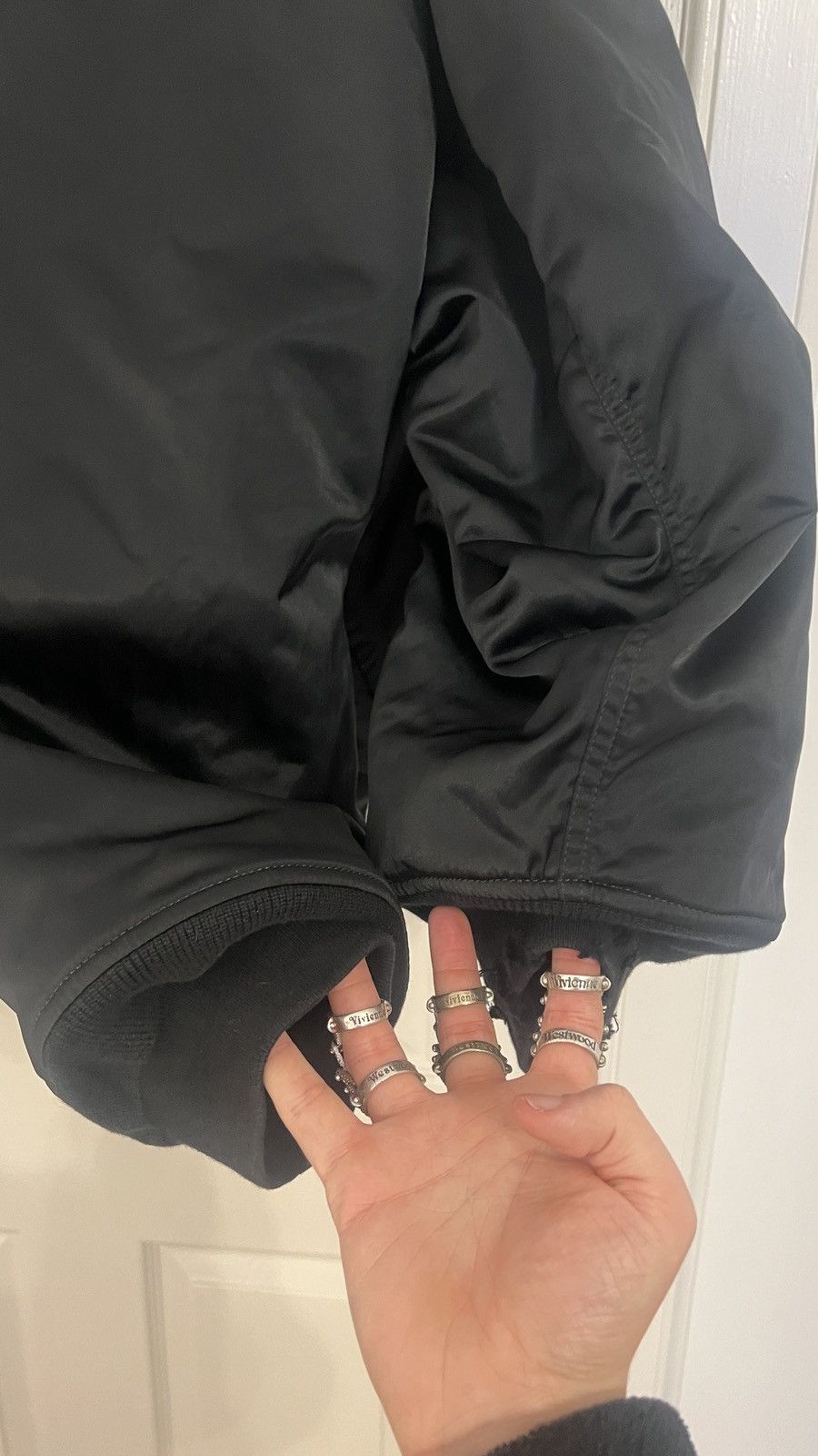 Balenciaga Balenciaga Double Sleeve Bomber Size US S / EU 44-46 / 1 - 9 Thumbnail
