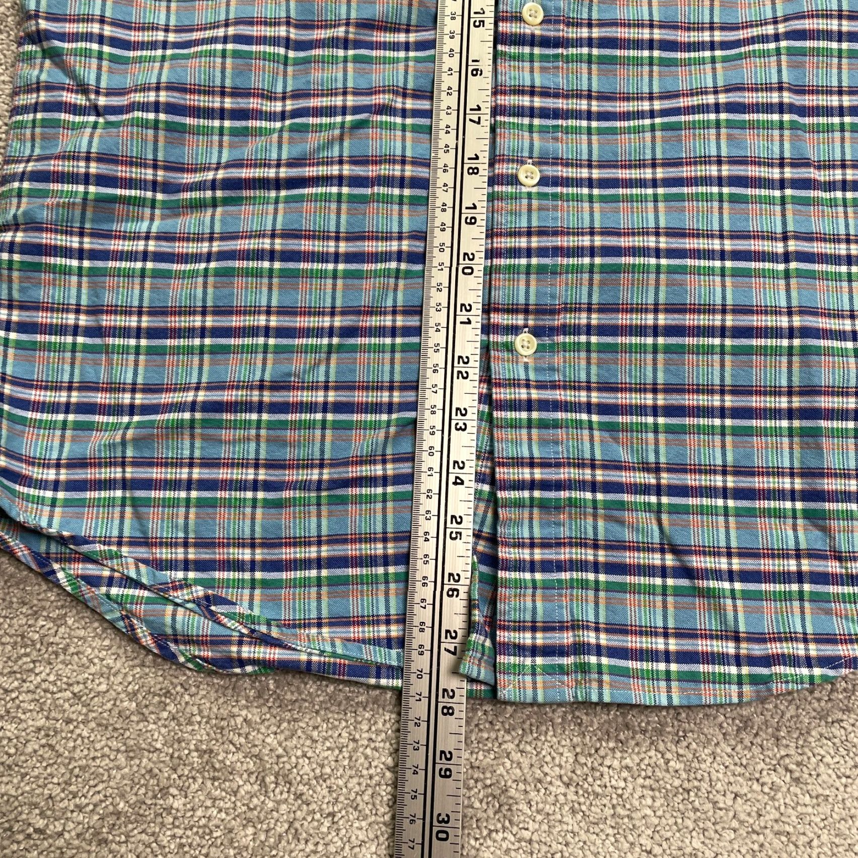 Ralph Lauren Ralph Lauren Flannel Shirt Men Medium Multicolor Plaid Long Sleeve Button-Up Casual Size US M / EU 48-50 / 2 - 7 Thumbnail