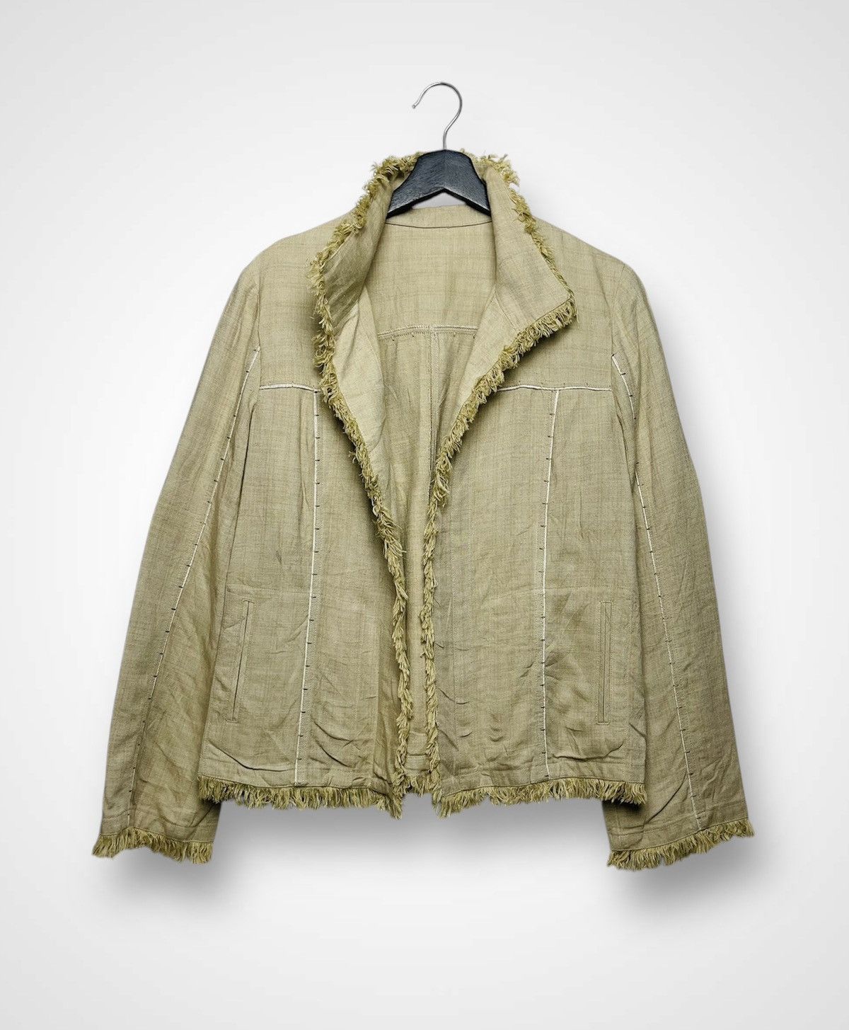Japanese Brand Fresc Oggi Unbutton Jacket (22) Size US M / EU 48-50 / 2 - 1 Thumbnail