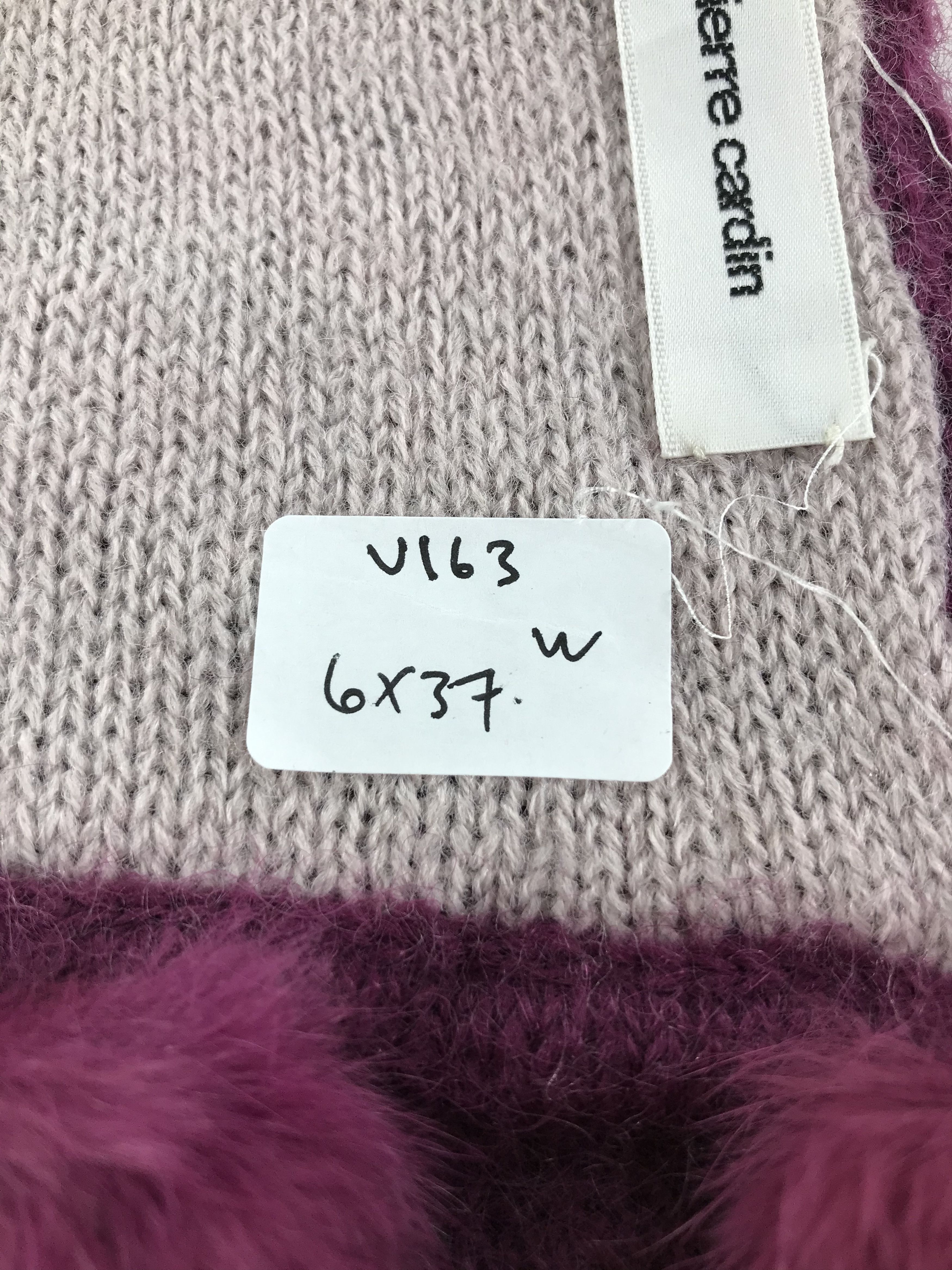 Pierre Cardin Pierre Cardin Wool Bobble Scarf Muffler V163 Size ONE SIZE - 7 Thumbnail