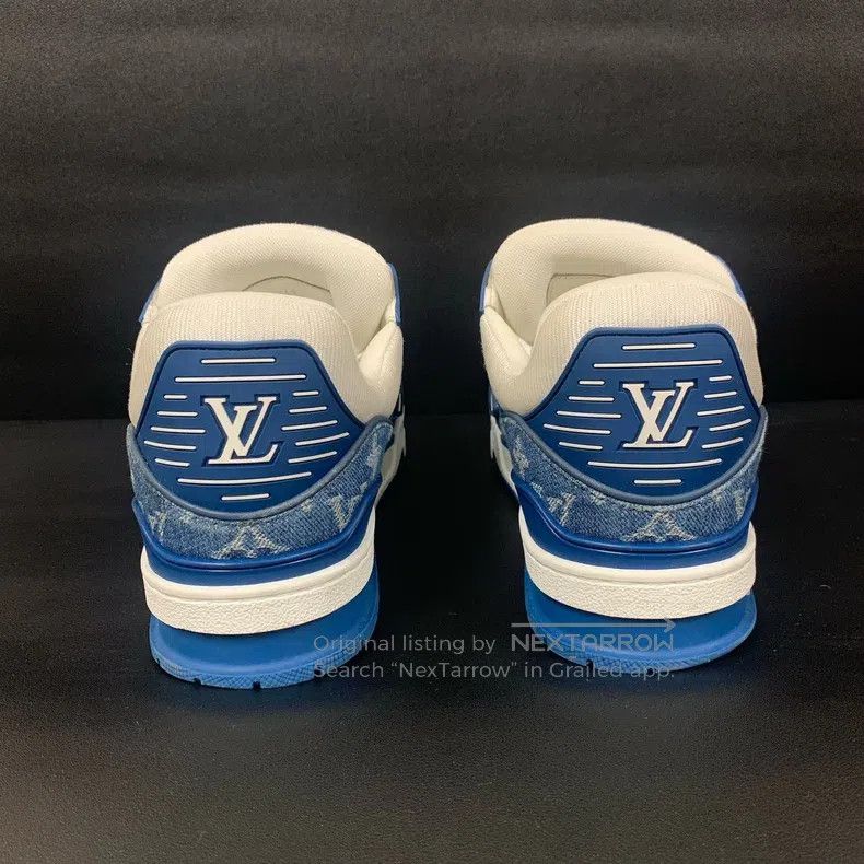 Louis Vuitton Louis Vuitton Indigo denim board shoes Size US 7 / EU 40 - 5 Thumbnail