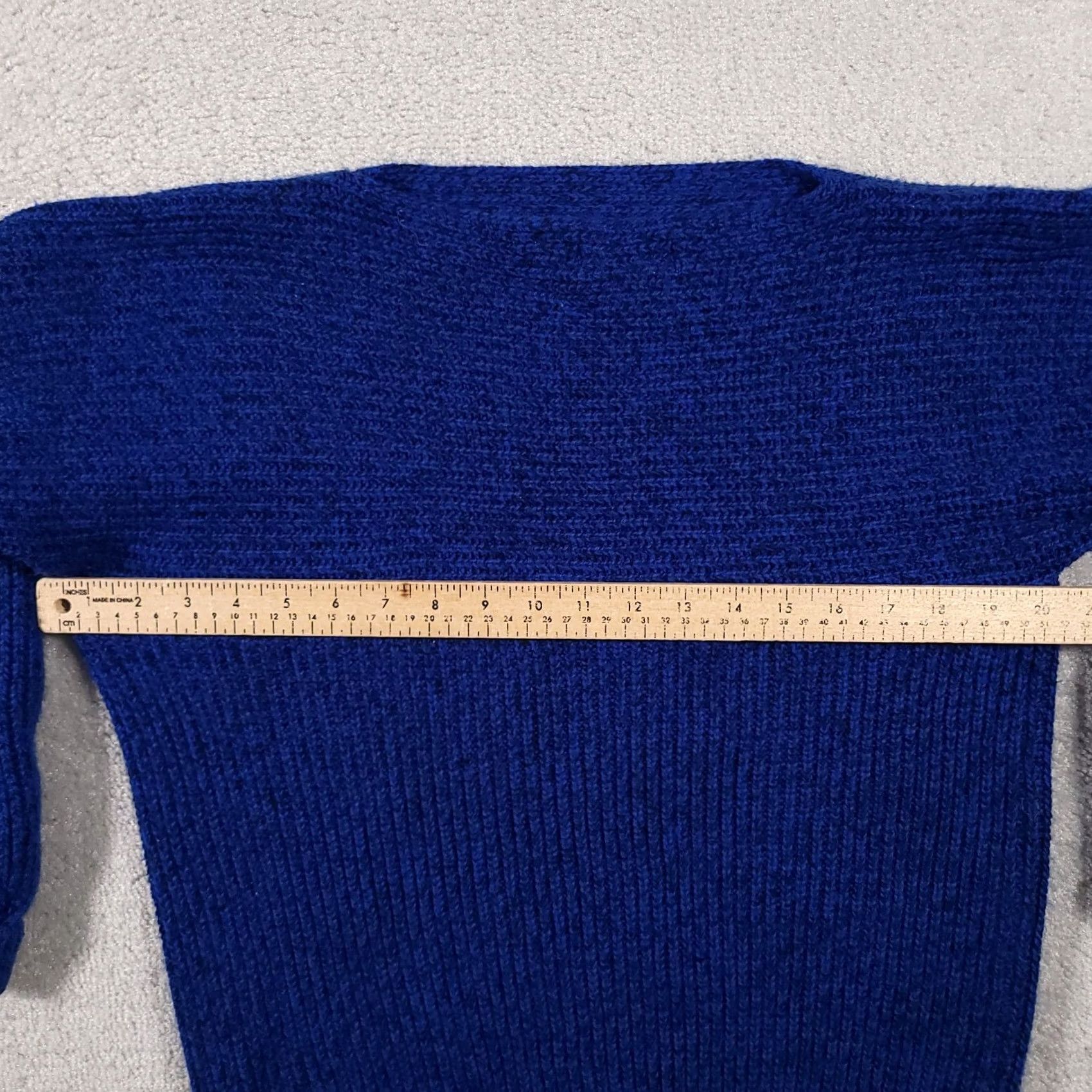 Vintage VINTAGE Zalerno International Sportswear Sweater Women's 18W Blue 3/4 Sleeve Pullover Knit Size XXL / US 16-18 / IT 52-54 - 5 Thumbnail
