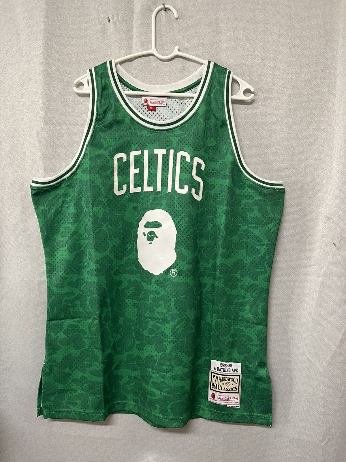 Bape Bape x Mitchell & Ness Celtics Swingman Jersey | Grailed