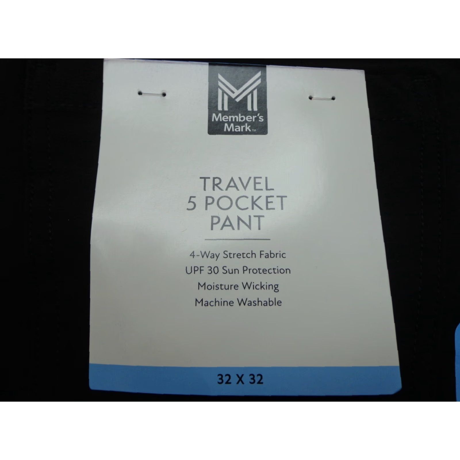 Vintage Member's Mark Men's Travel Pants Shirt? Size US 32 / EU 48 - 2 Thumbnail