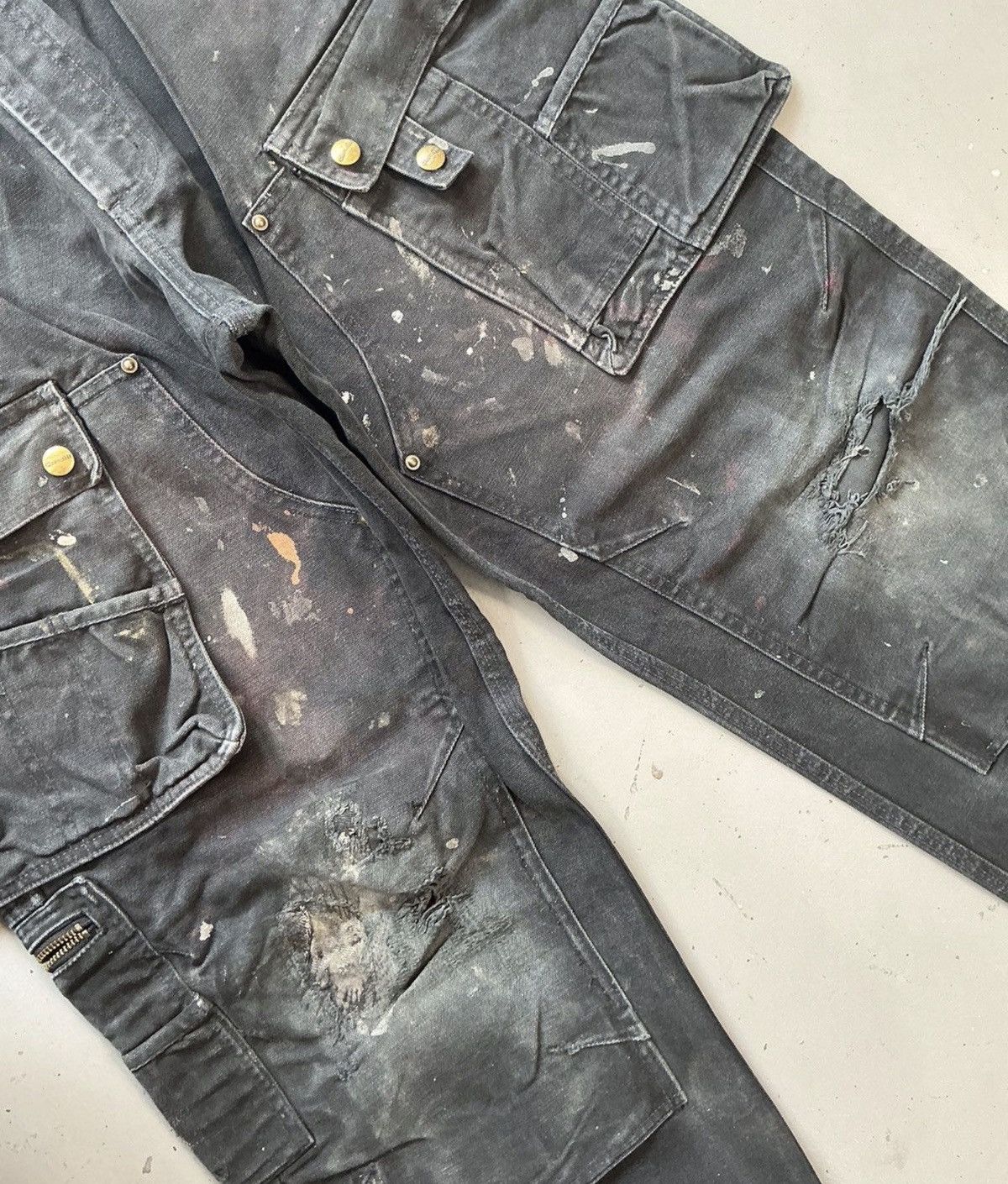 Carhartt Vintage carhartt double knee cargo denim Size US 31 - 4 Thumbnail