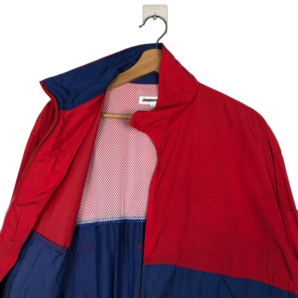 Japanese Brand 🔥VINTAGE BOMBER JACKET BRIDGESTONE BIG LOGO ISSEY MIYAKE Size US L / EU 52-54 / 3 - 13 Thumbnail