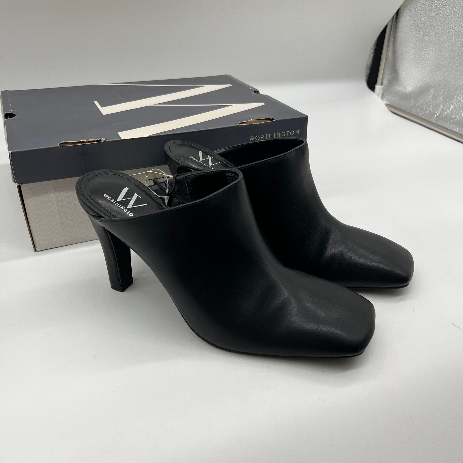 Other Worthington Heeled Mules Black Color Size 10M Size US 10 / IT 40 - 1 Thumbnail