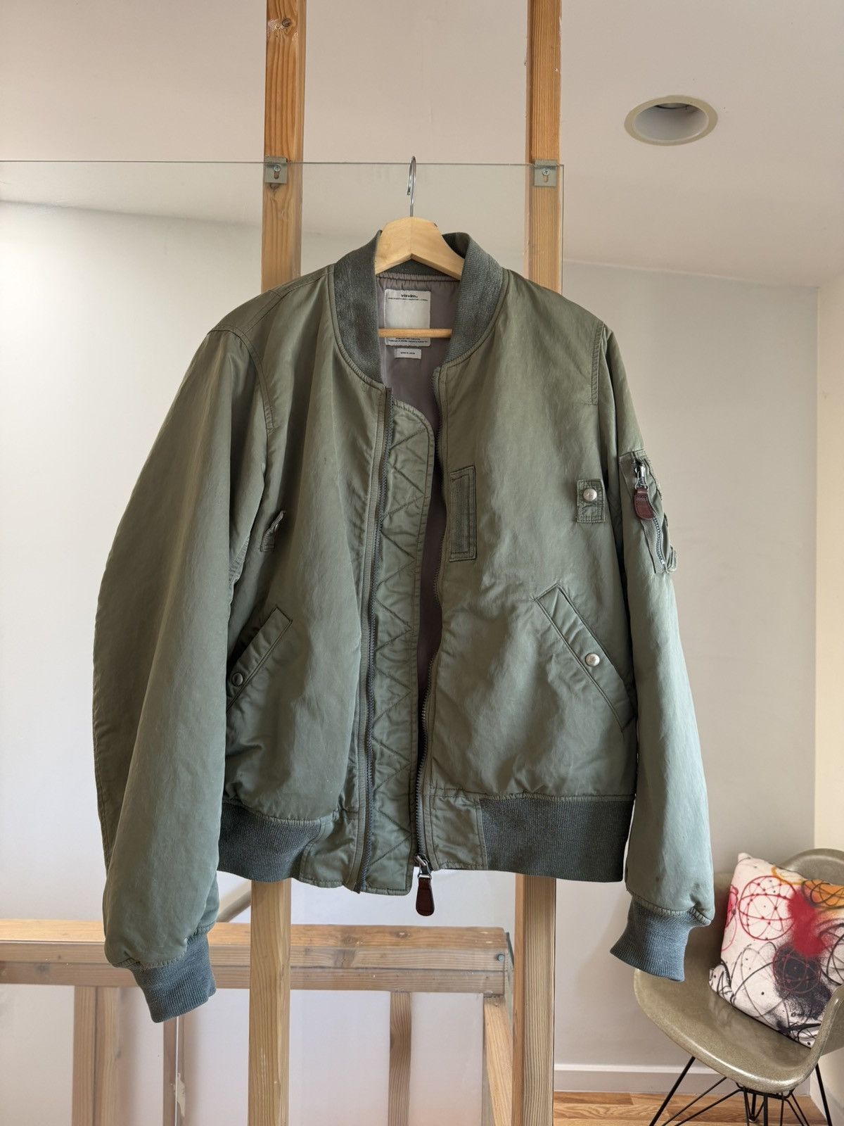 Visvim aa . L . DECKHAND JKT . WIND STOPPER . N-1 DECK . VS0001576 