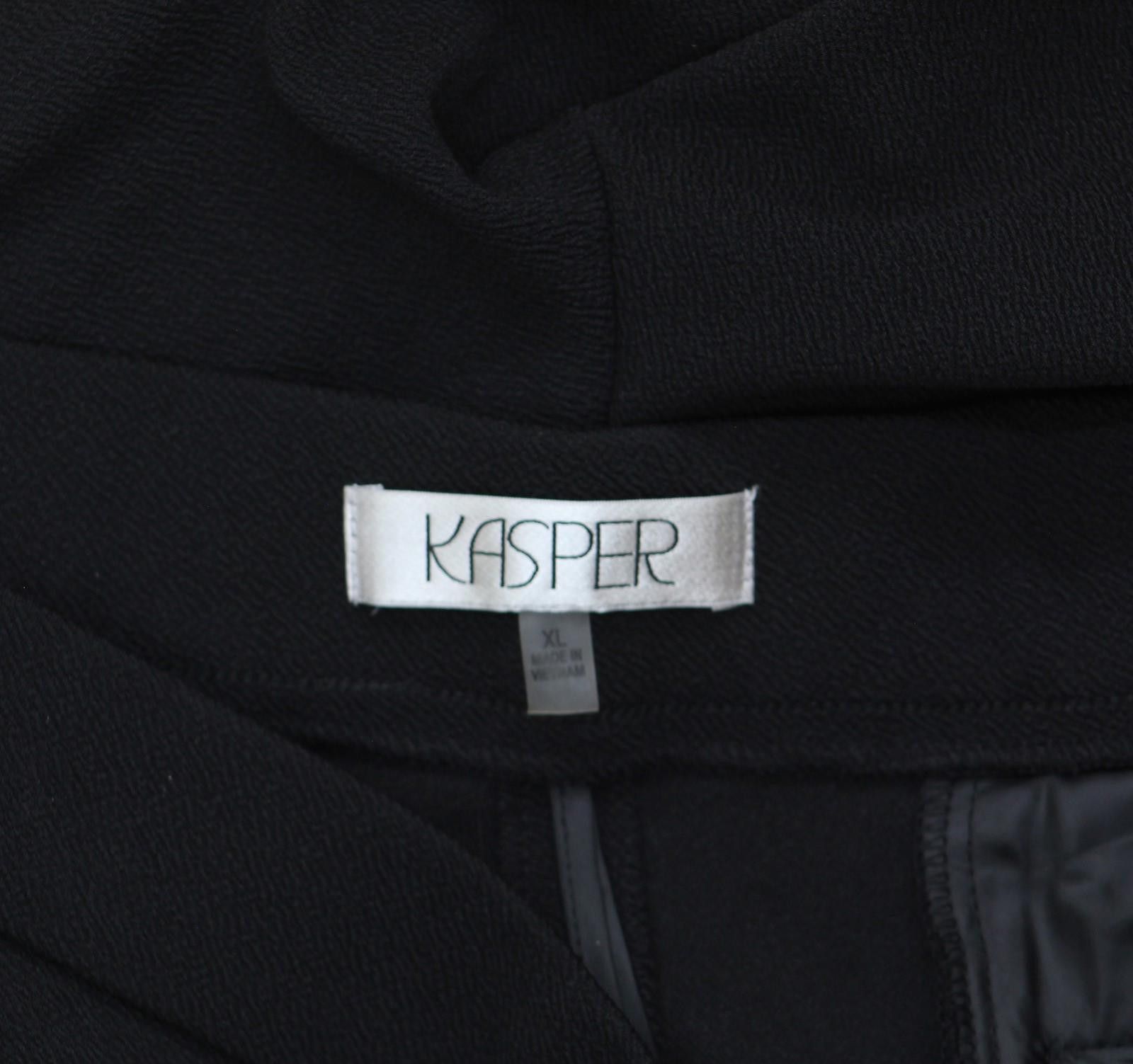 Other Nwt Kasper Pull On Stretch Ankle Pants 10924325 Black Xl Size 40" / US 18 - 4 Thumbnail