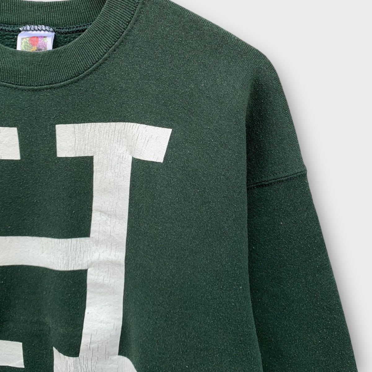 Fruit Of The Loom × Vintage Vintage 90s Fruit Of The Loom Hockaday School Sweatshirt Size M / US 6-8 / IT 42-44 - 4 Thumbnail