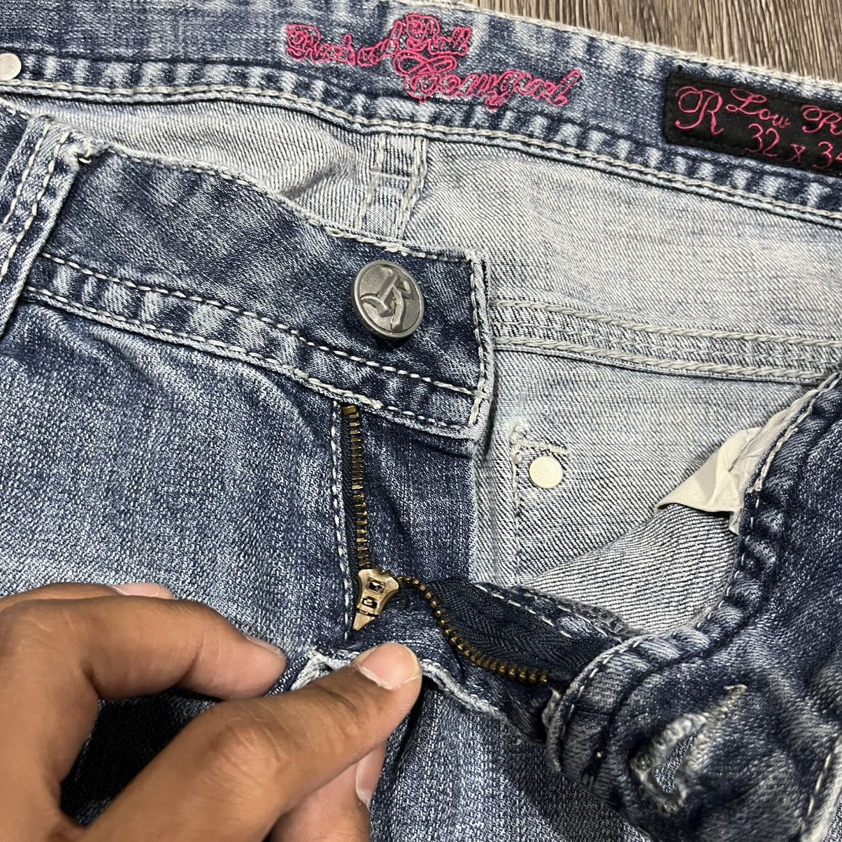 14th Addiction 2000s Style Love Rise Flared Denim Pant Lgb Style Ifsix Size US 34 / EU 50 - 11 Thumbnail