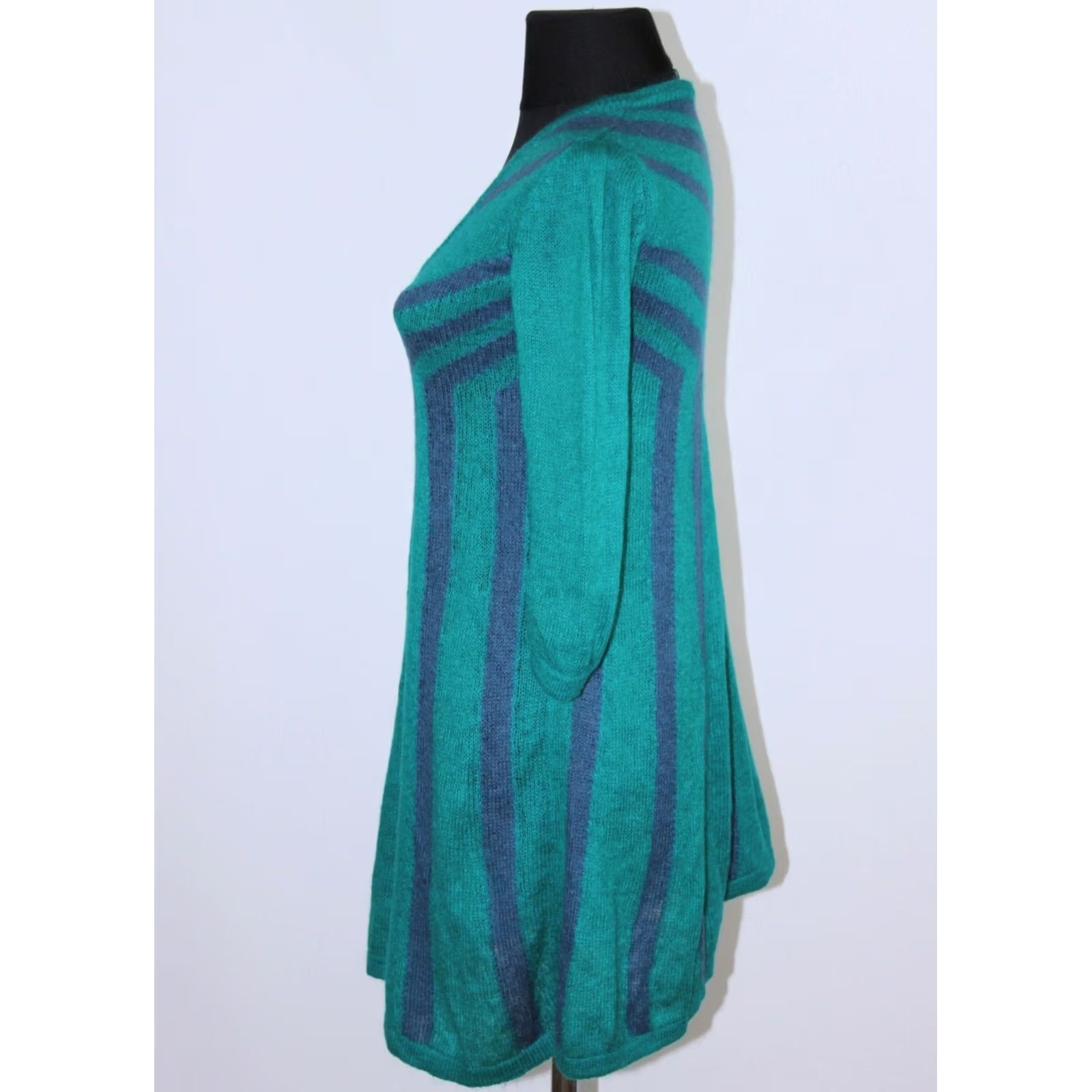 United Colors Of Benetton United Colors of Benetton Womens Mohair Blend Dress XS Green A-Line Dress XS Womens Size XS / US 0-2 / IT 36-38 - 3 Thumbnail
