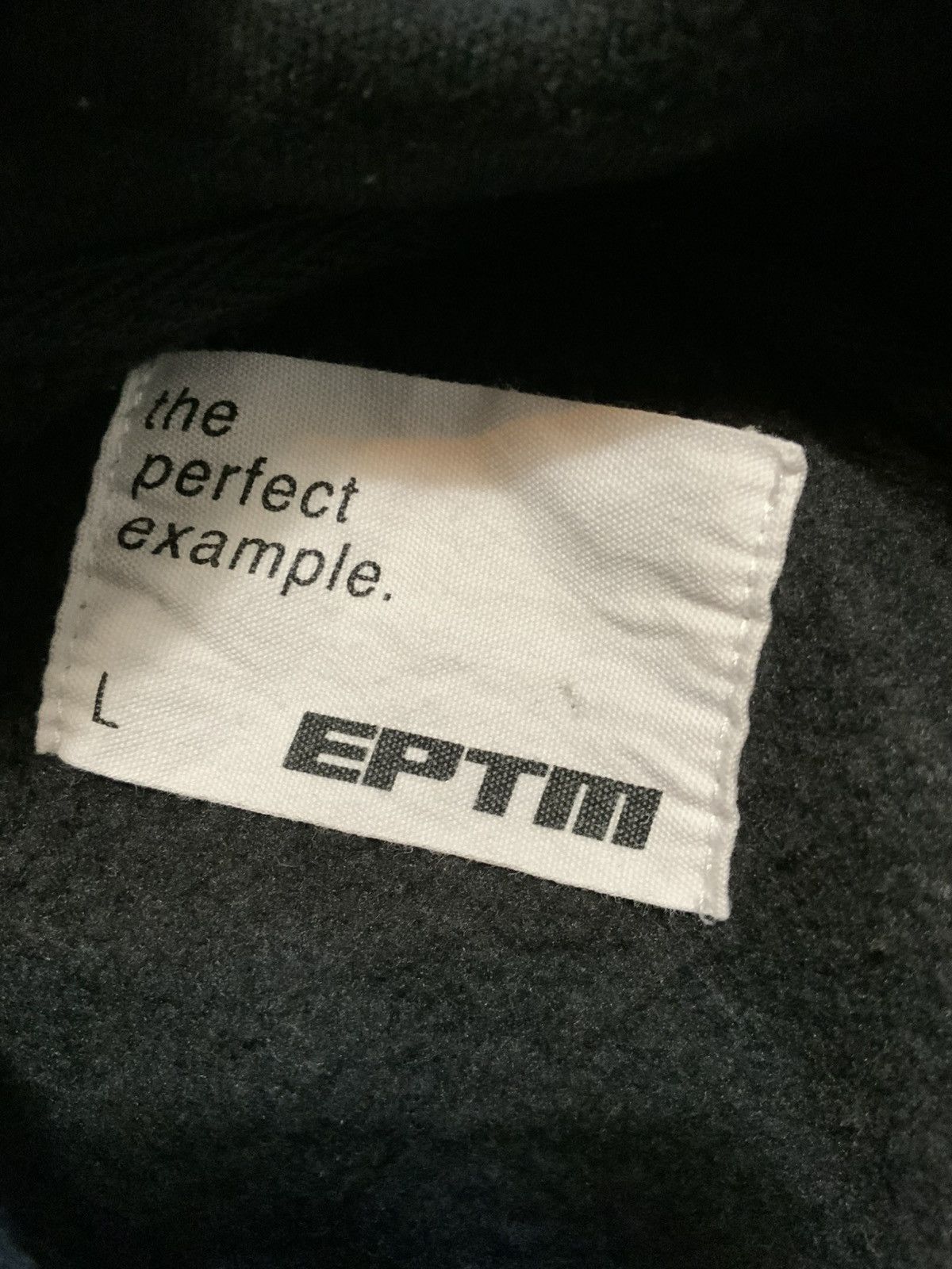EPTM. EPTM EP9676 Nu Flame Fire Appliqué Black Pullover Hoodie Size US L / EU 52-54 / 3 - 6 Thumbnail
