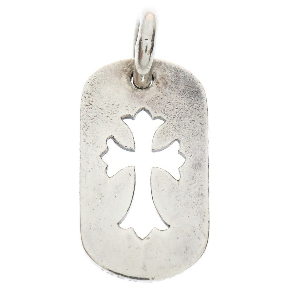 Chrome Hearts Chrome Hearts D Tag Cutout Cross Dog Tag Pendant Size ONE SIZE - 1 Thumbnail