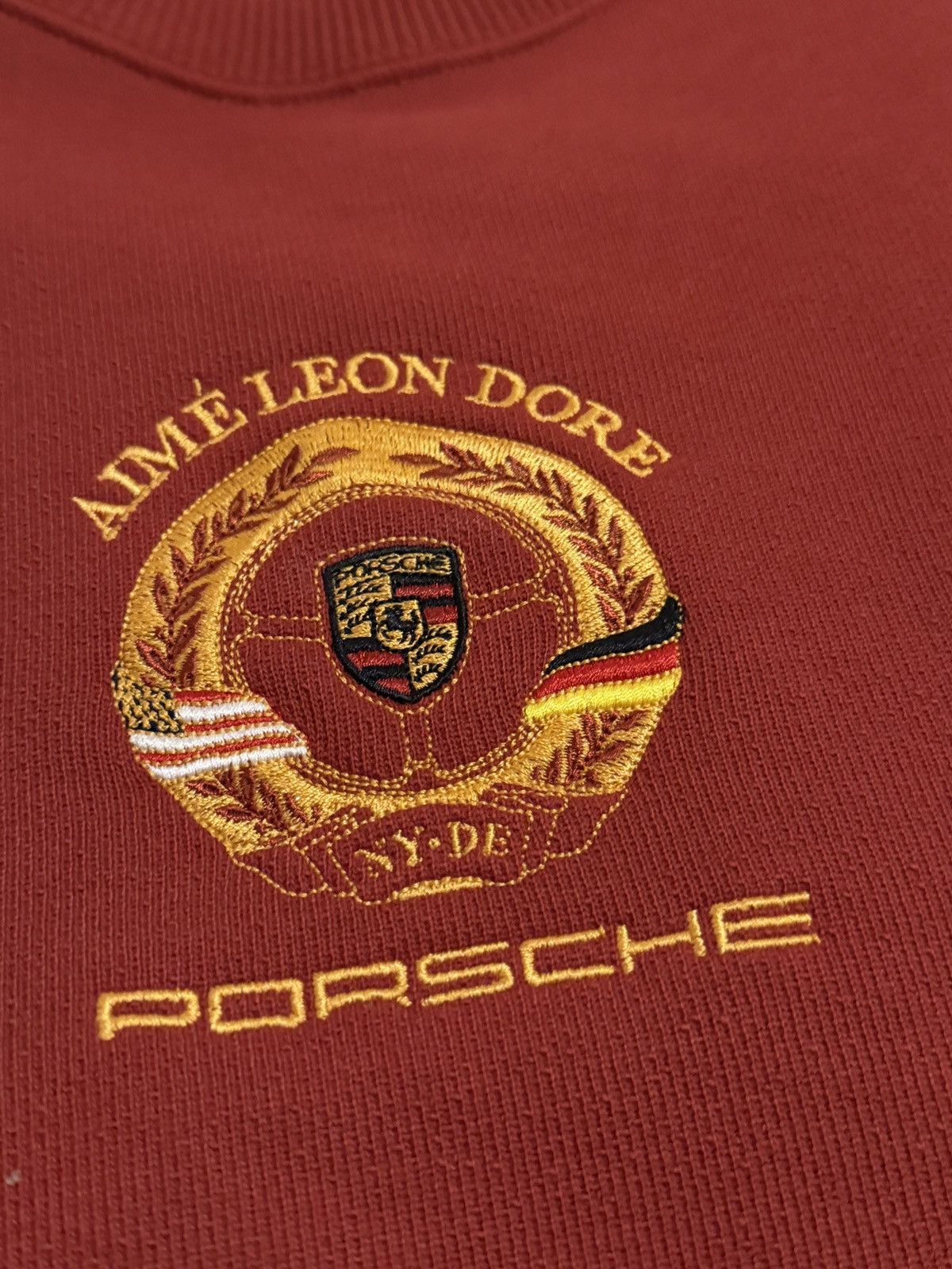 Aime Leon Dore Aime Leon Dore Porsche 993 Crewneck Size US XXL / EU 58 / 5 - 2 Thumbnail