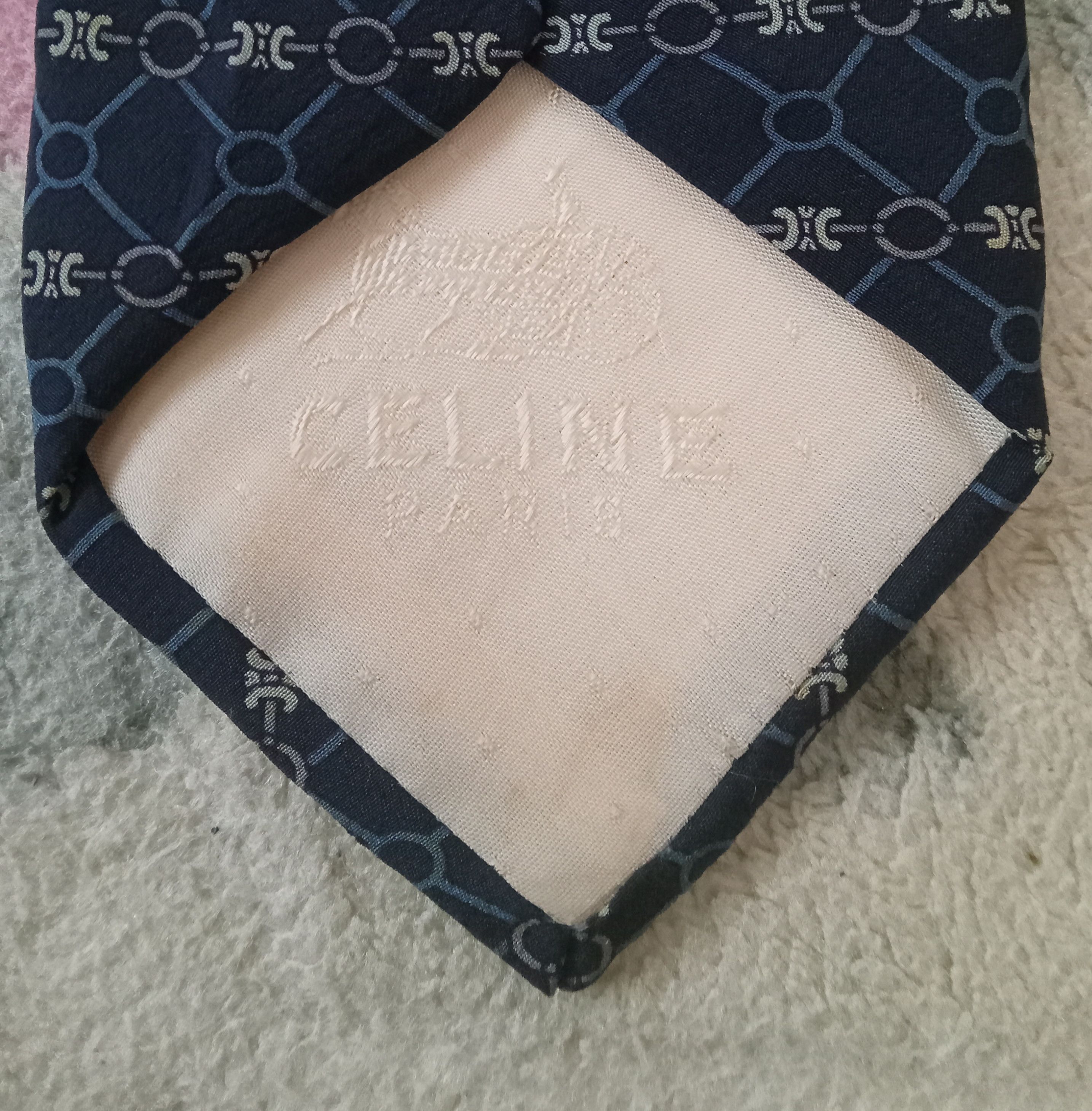 Celine Celine Neck Tie Size ONE SIZE - 4 Thumbnail