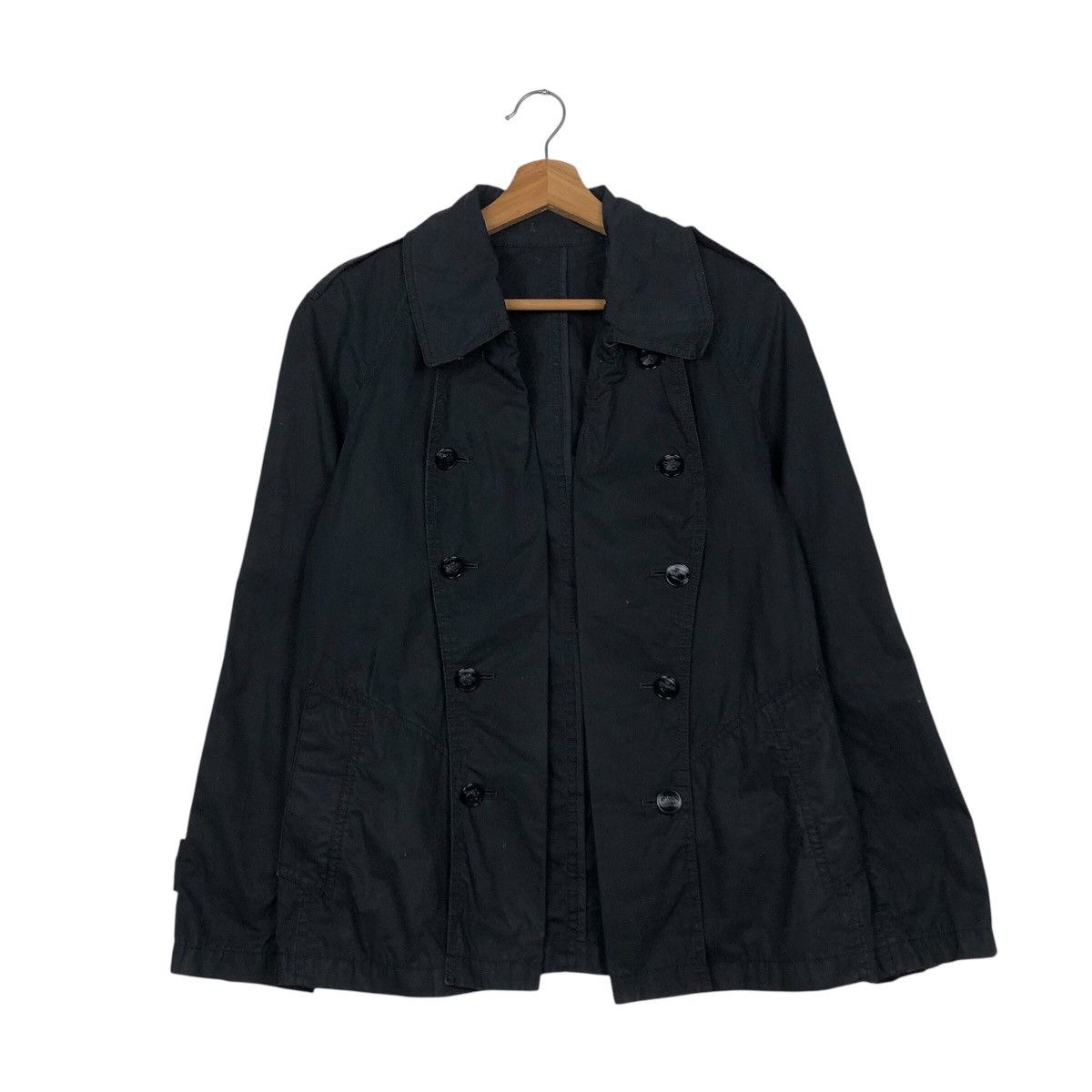 Japanese Brand 📌Vintage Chore Worker Jacket Detroit Ships Jet Blue Size US S / EU 44-46 / 1 - 2 Thumbnail