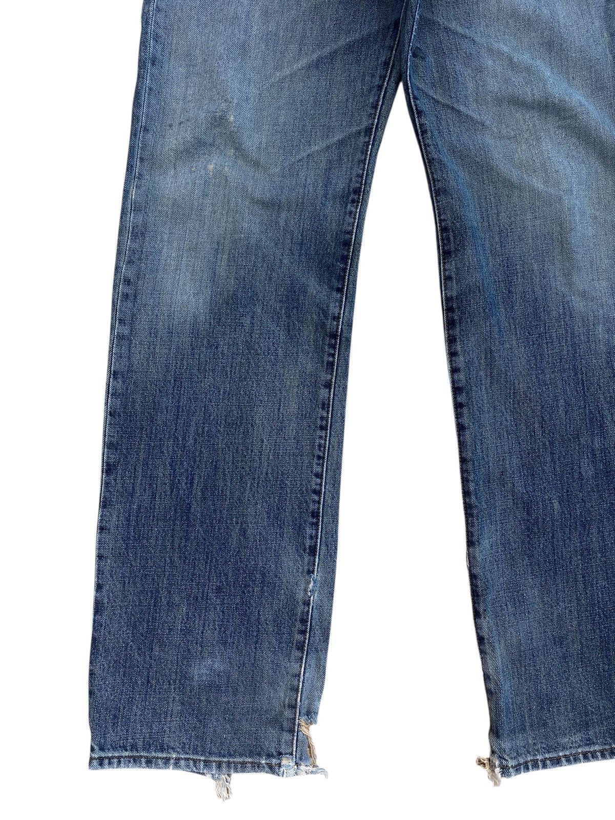 Japanese Brand Japanese Brand Gold Rush Blue Faded Wash Style Loose Jeans Size US 28 / EU 44 - 5 Thumbnail