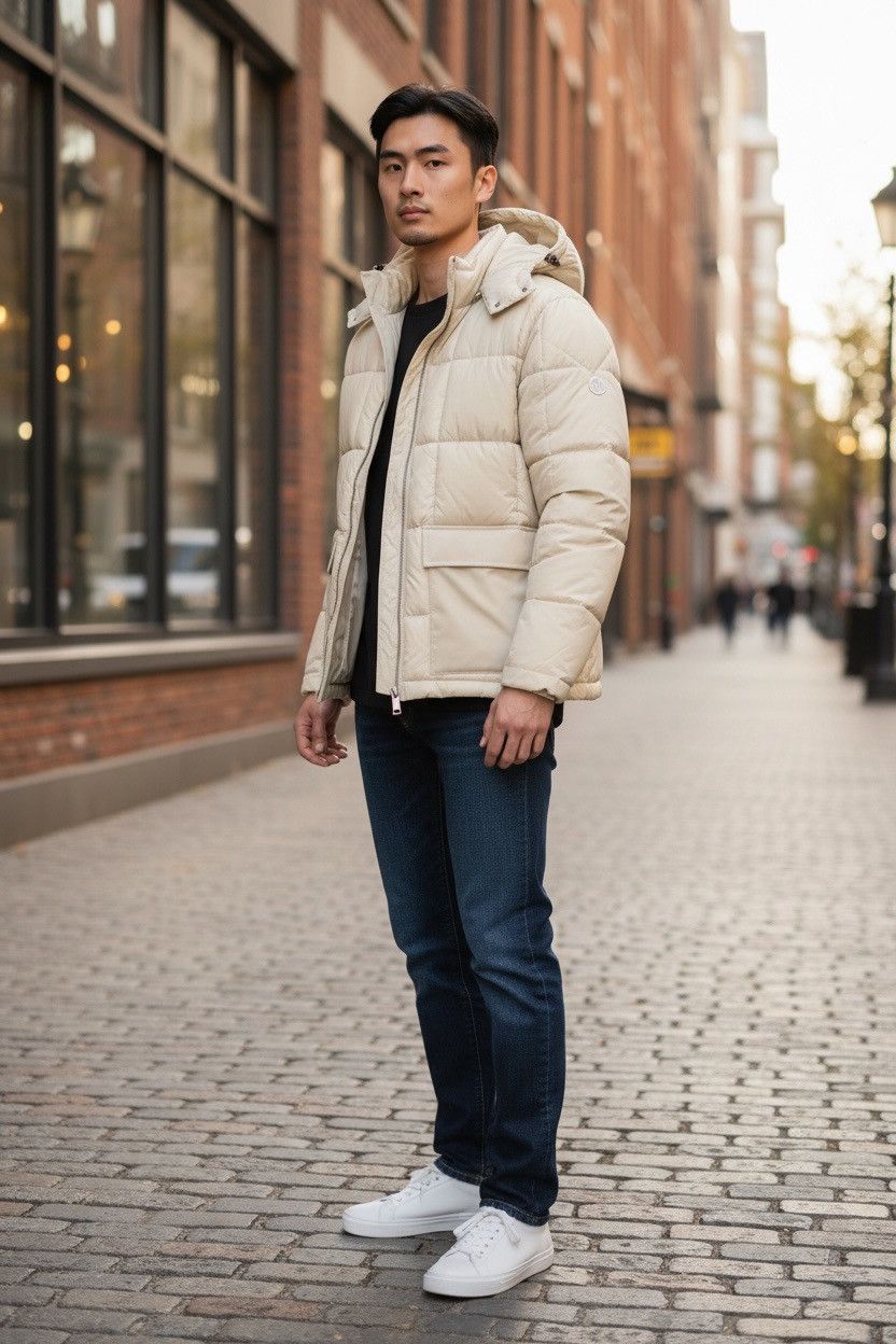 Mens Bugatchi winter coat